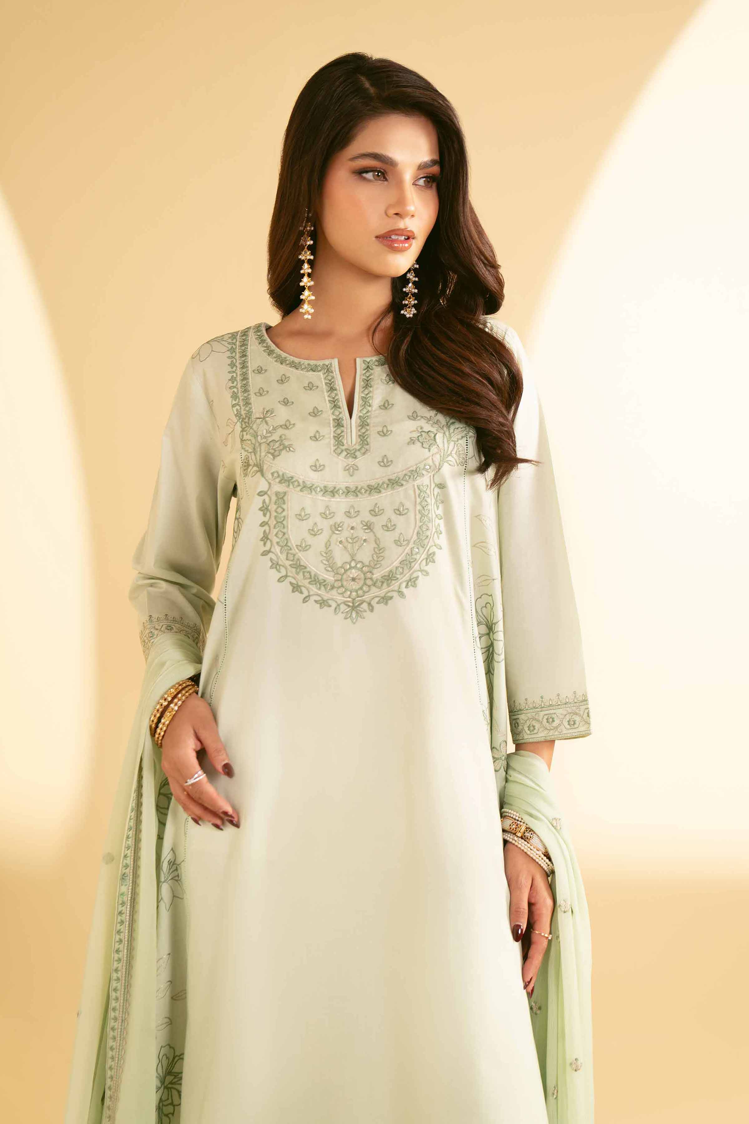 2 Piece - Embroidered Suit - KFE25-22