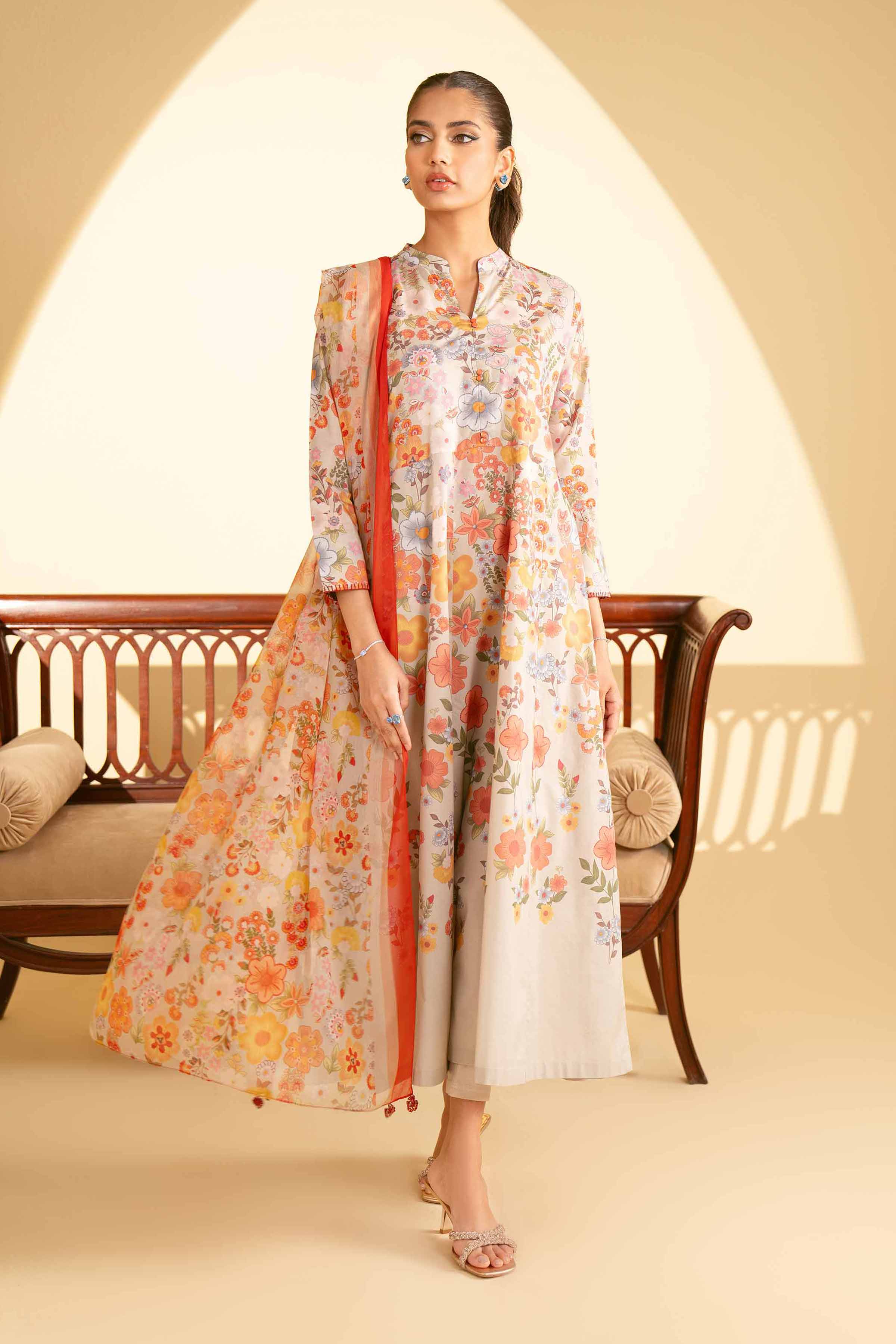 2 Piece - Printed Suit - KFE25-31