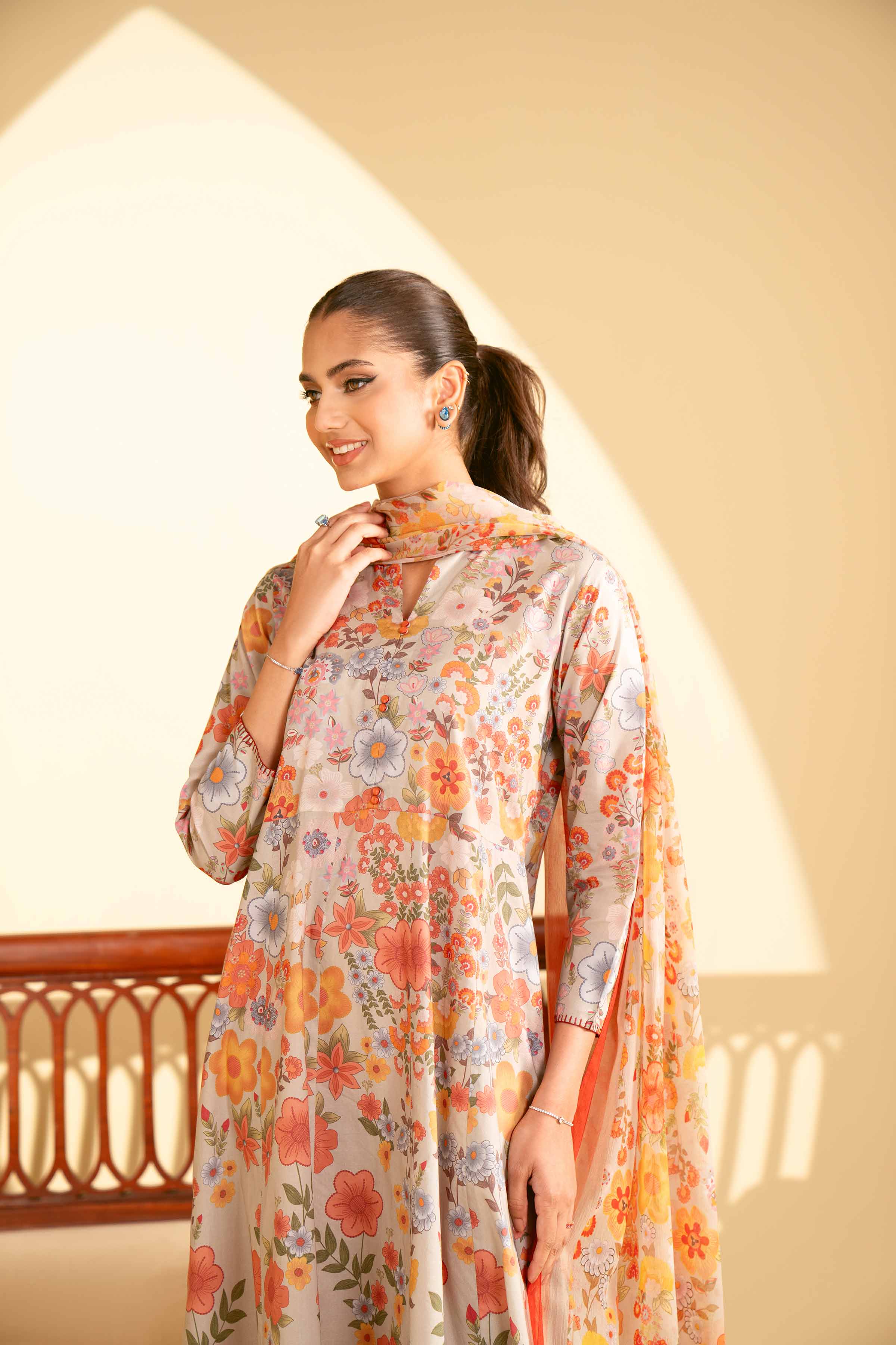 2 Piece - Printed Suit - KFE25-31