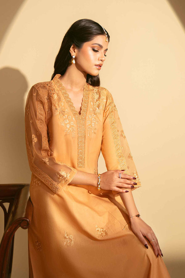 Embroidered Dress - KFE25-37