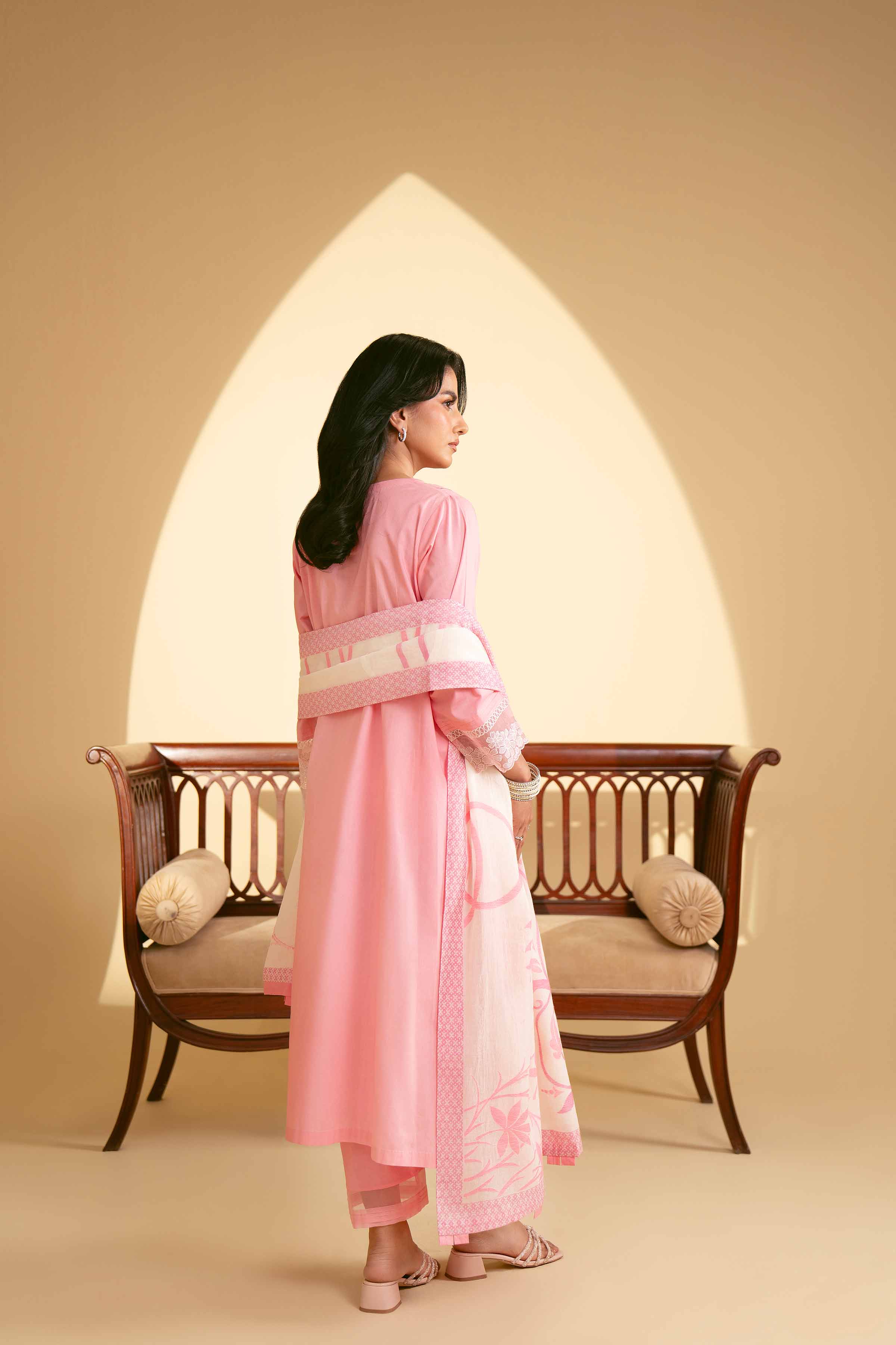 3 Piece - Embroidered Suit - KFE25-38