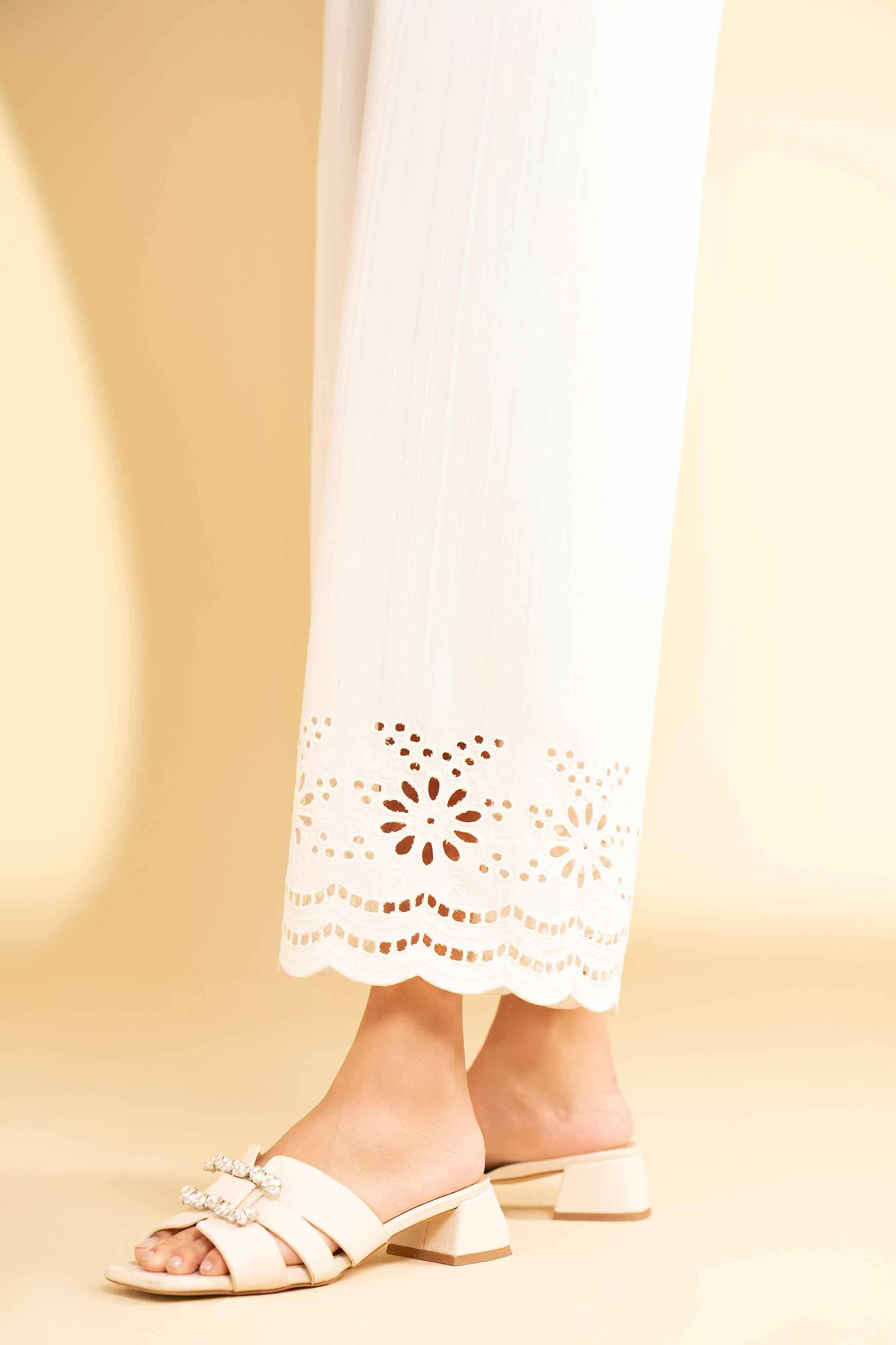 Embroidered Trousers - KFE25-58