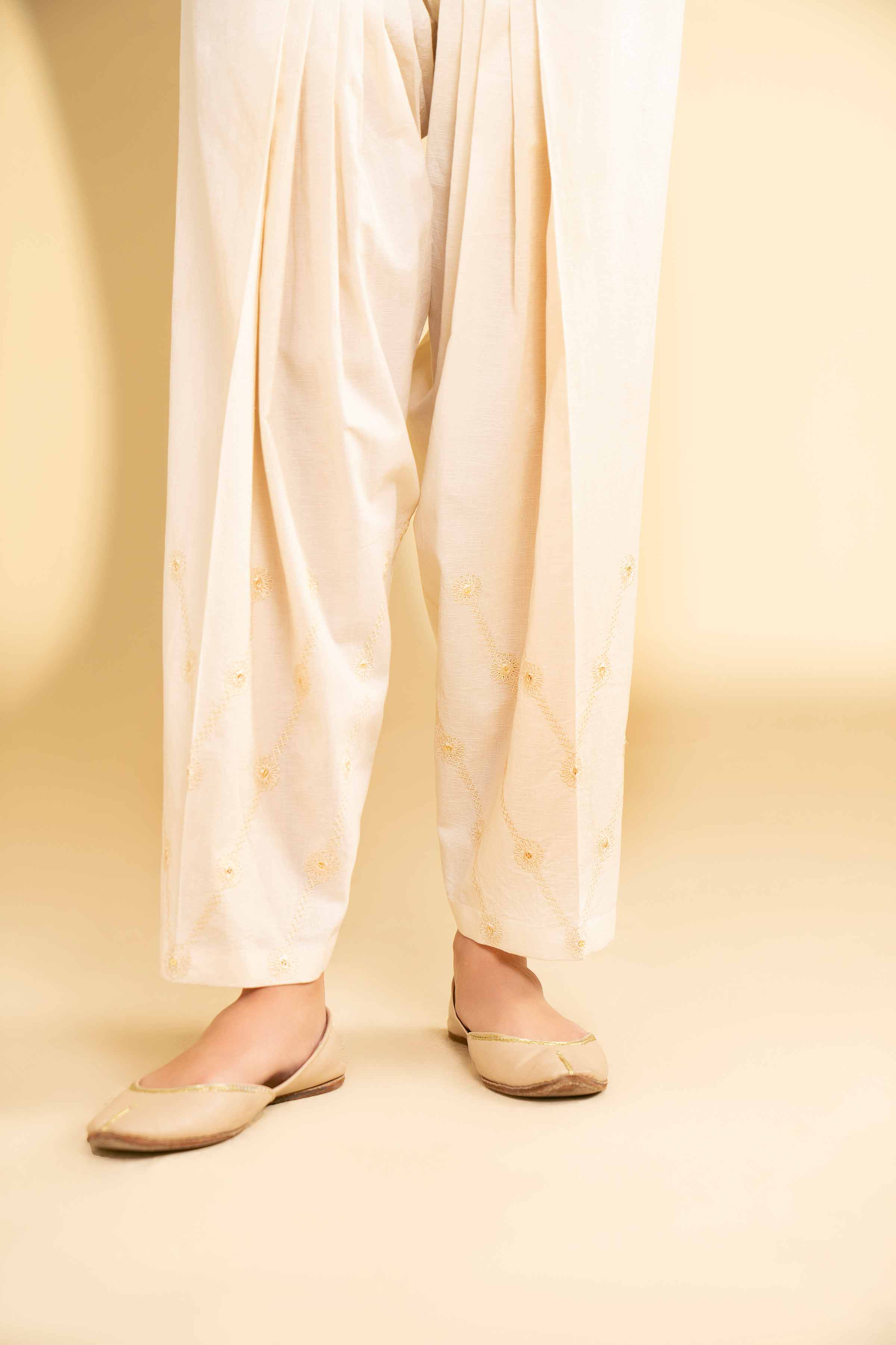 Embroidered Shalwar - KFE25-59