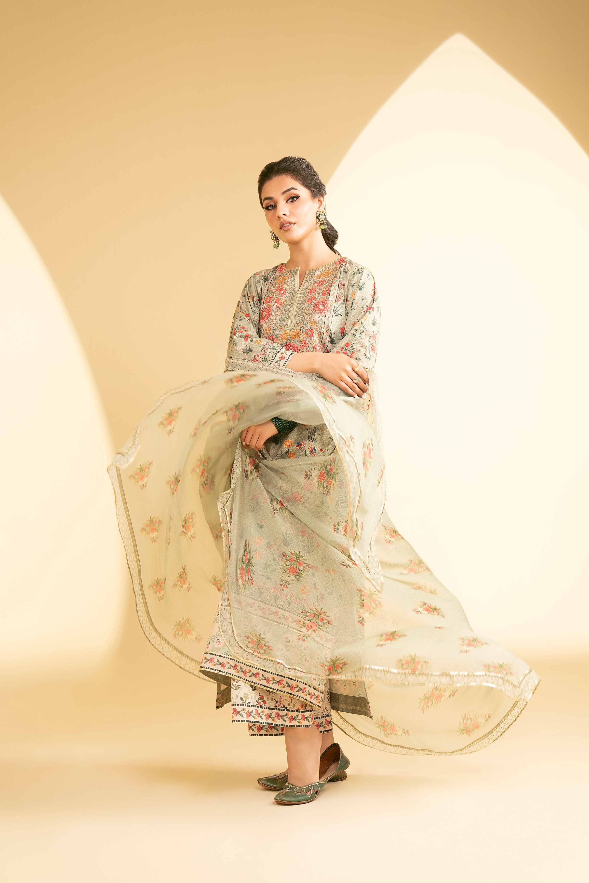 3 Piece - Printed Suit - KFE25-77