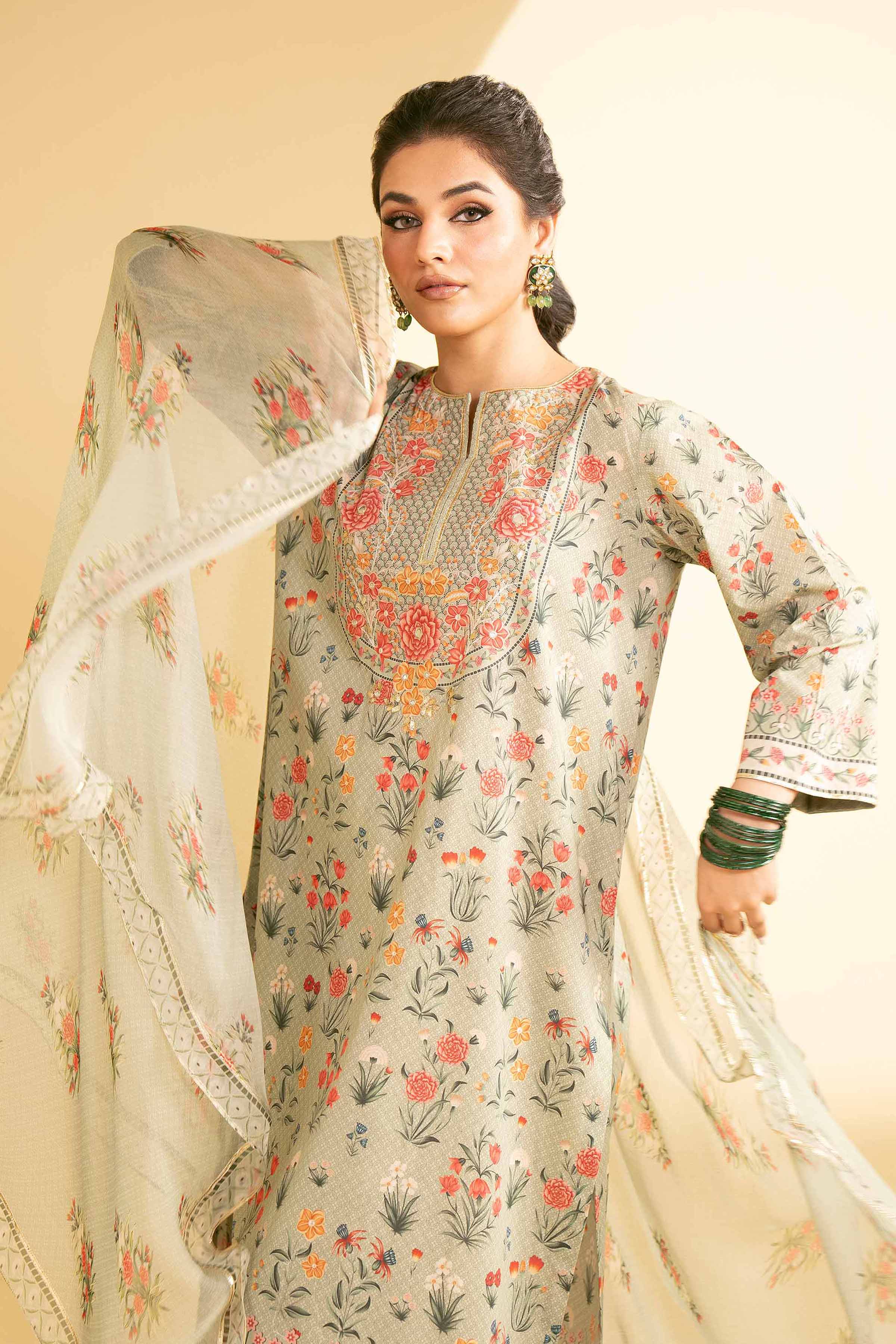 3 Piece - Printed Suit - KFE25-77