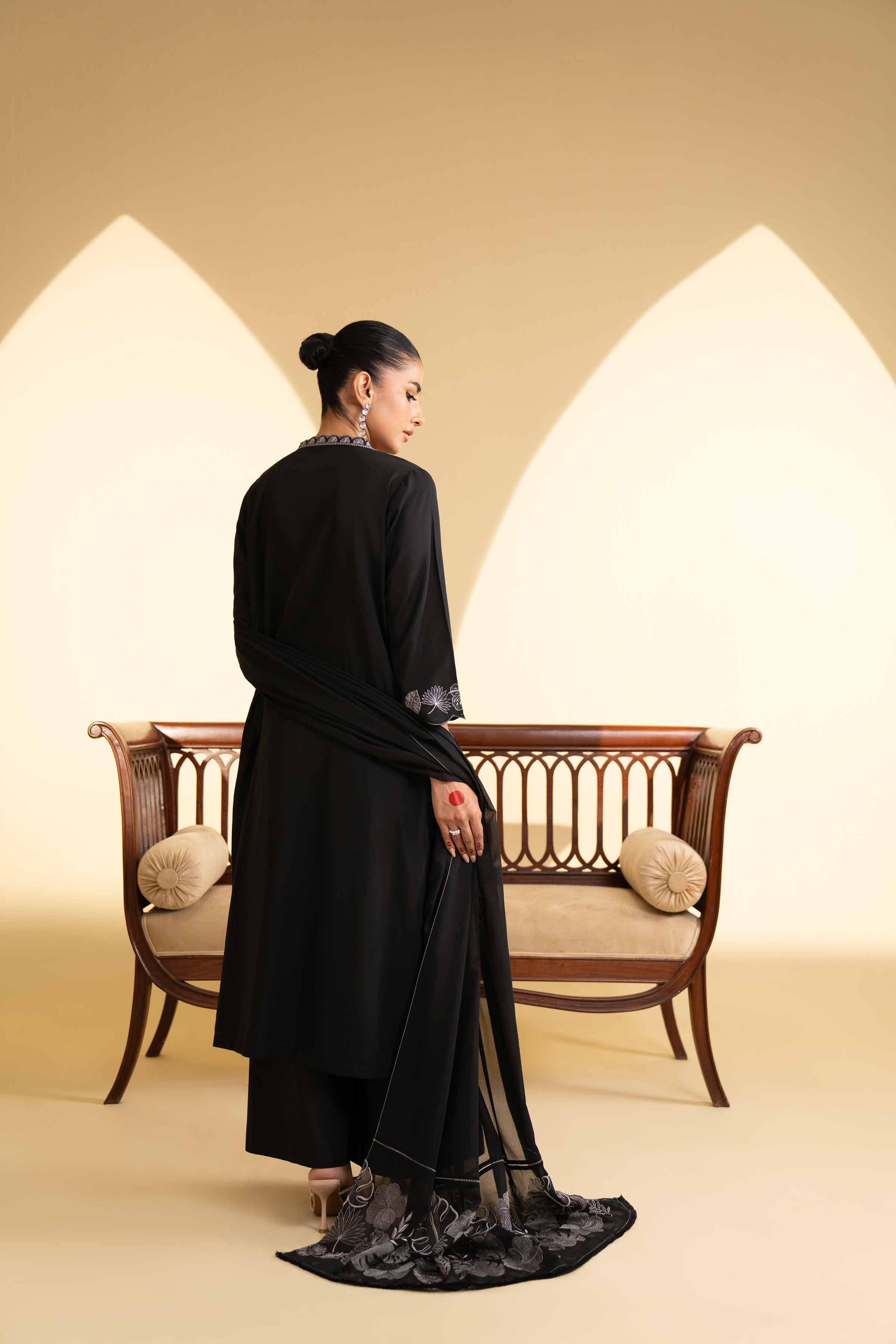 2 Piece - Embroidered Suit - KFE25-79