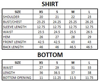 Size Guide