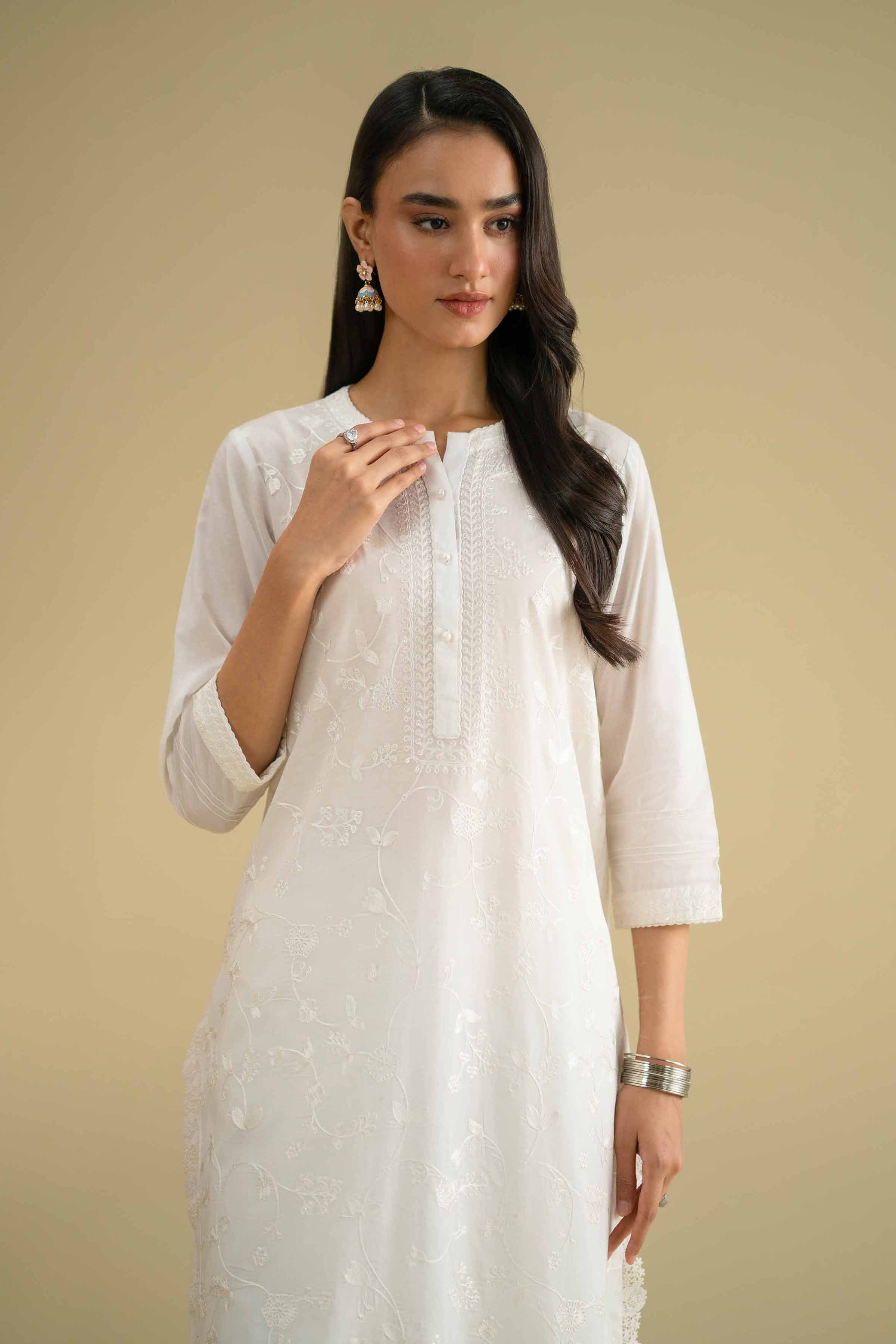 Embroidered Shirt - KFE26-03 for Women - Pret Collection | Nishat | Shop Online