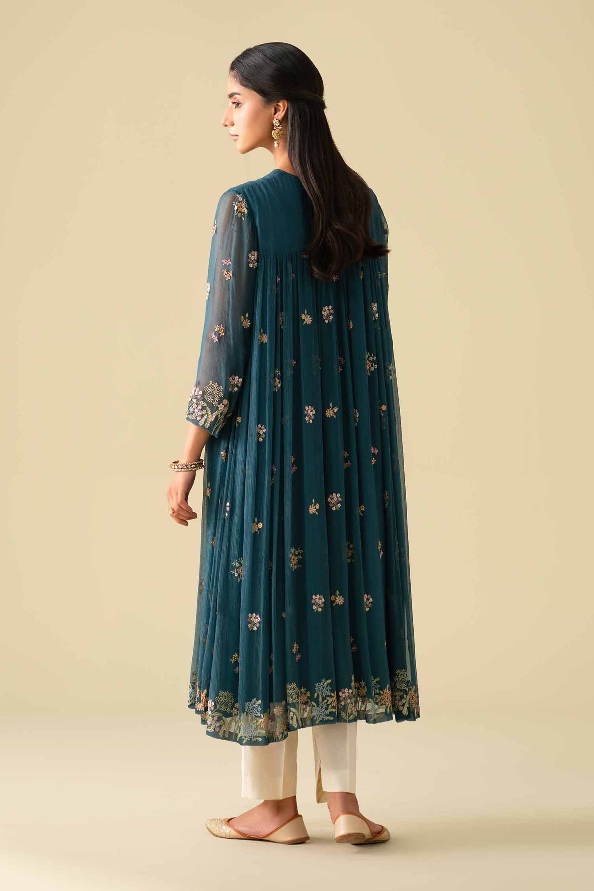 Embroidered Dress - KFE26-05 for Women - Pret Collection | Nishat | Shop Online