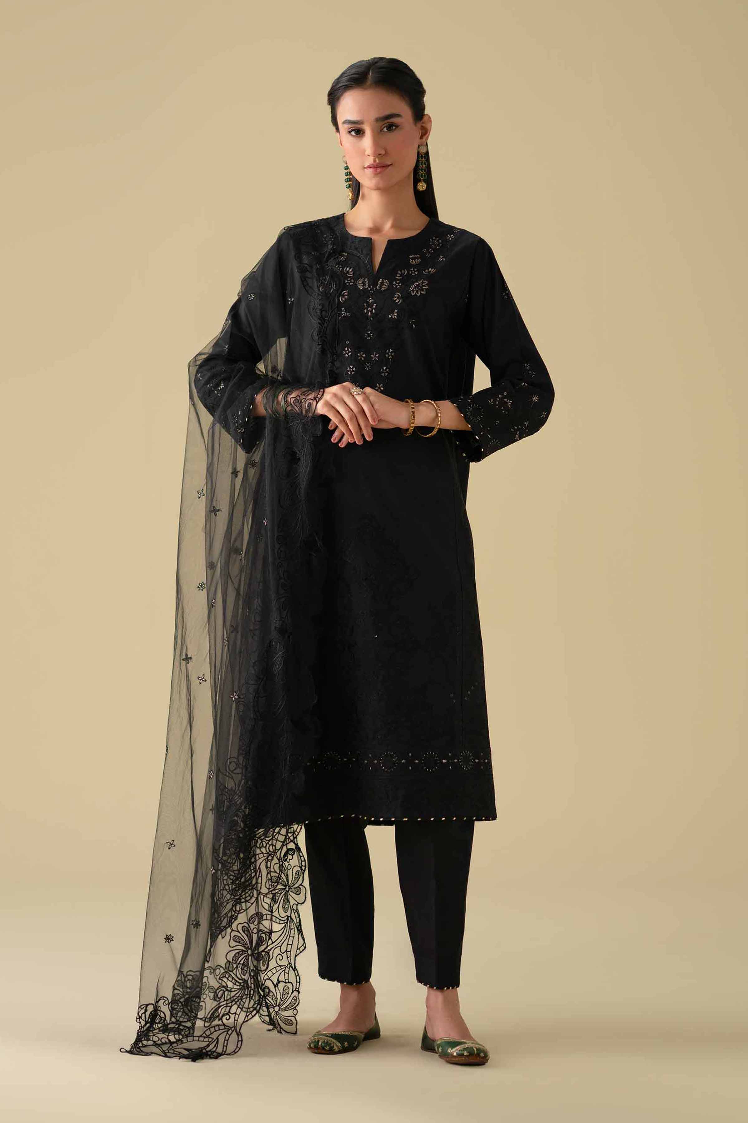 3 Piece - Embroidered Suit - KFE26-102 for Women - Pret Collection | Nishat | Shop Online