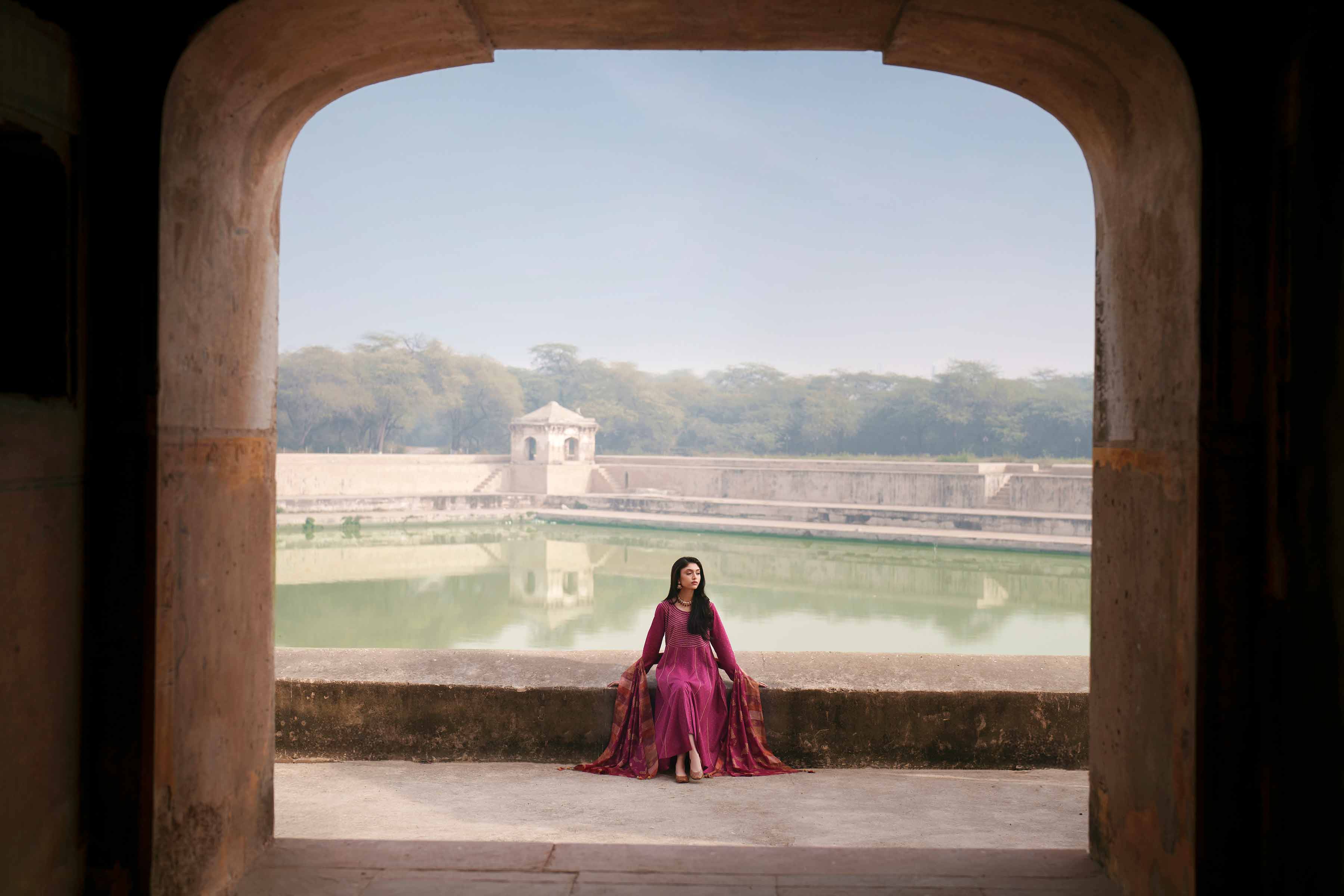 3 Piece - Embroidered Suit - KFE26-113