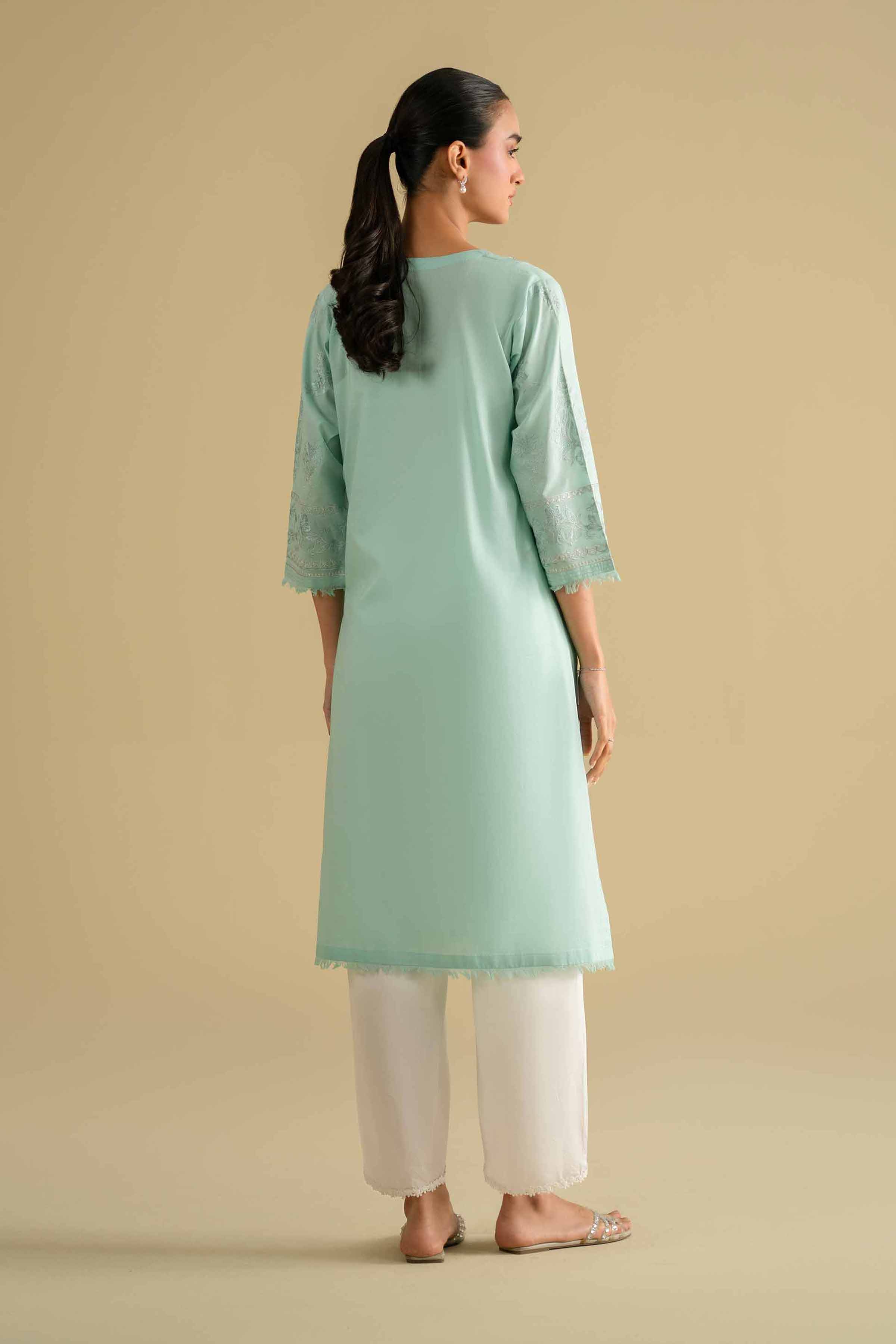 Embroidered Shirt - KFE26-12 for Women - Pret Collection | Nishat | Shop Online