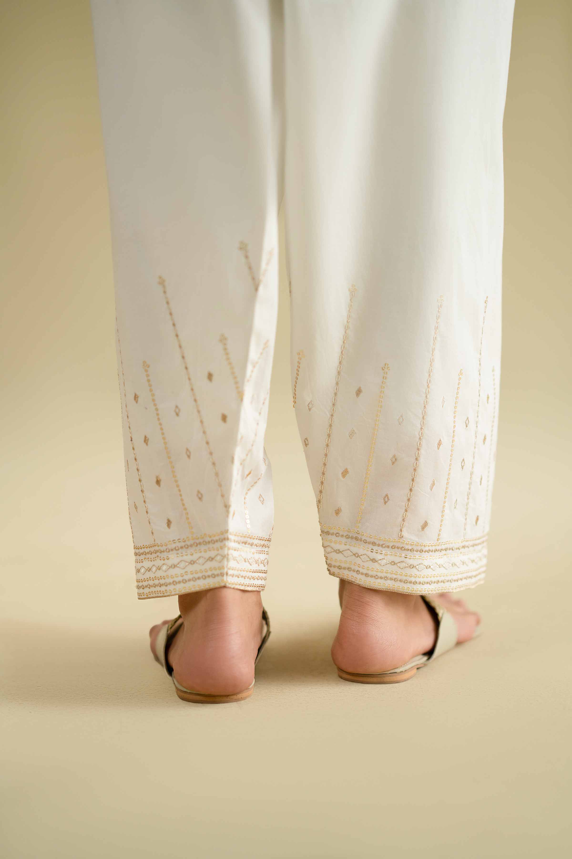 Embroidered Shalwar - KFE26-128 for Women - Pret Collection | Nishat | Shop Online