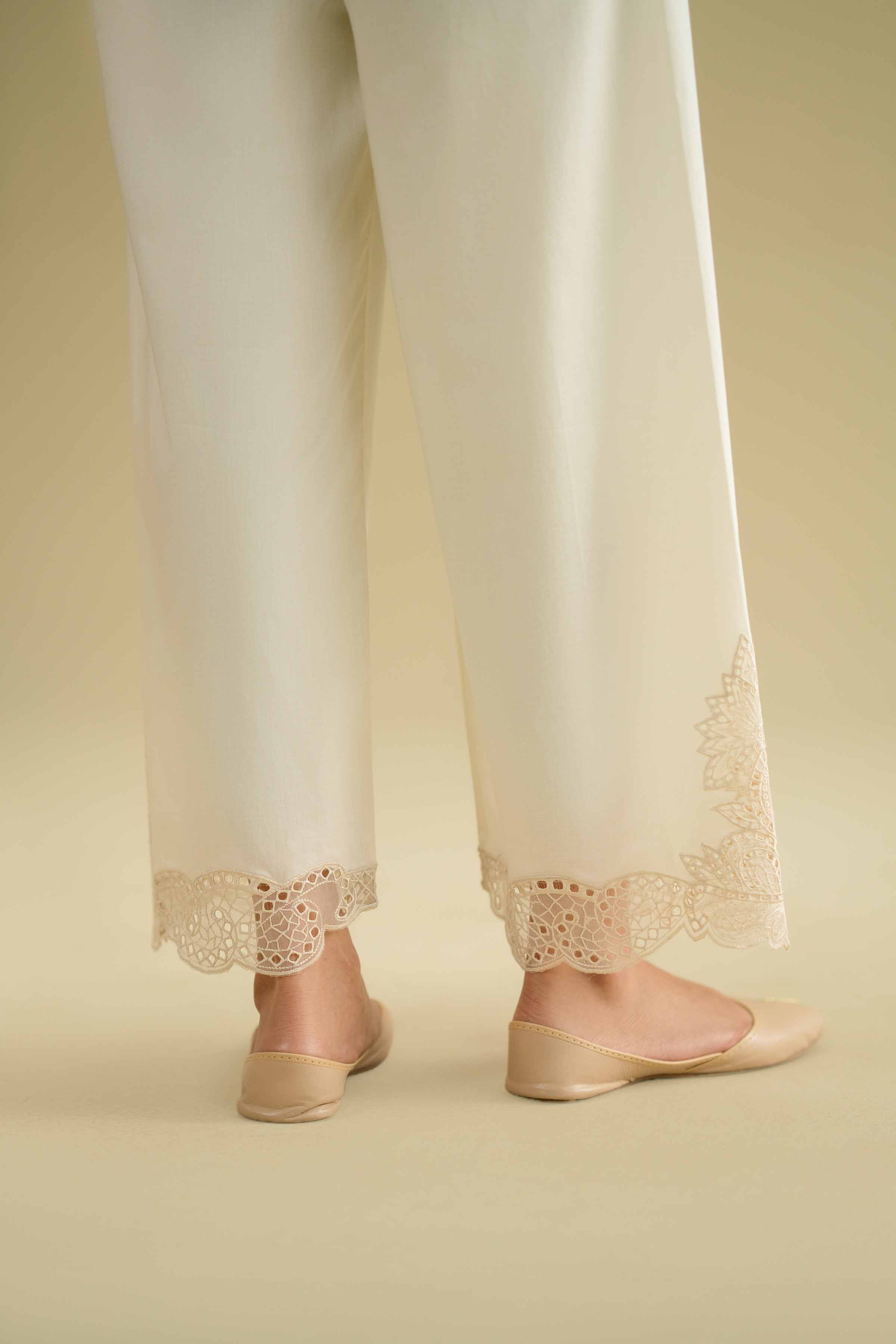 Embroidered Pants - KFE26-129 for Women - Pret Collection | Nishat | Shop Online