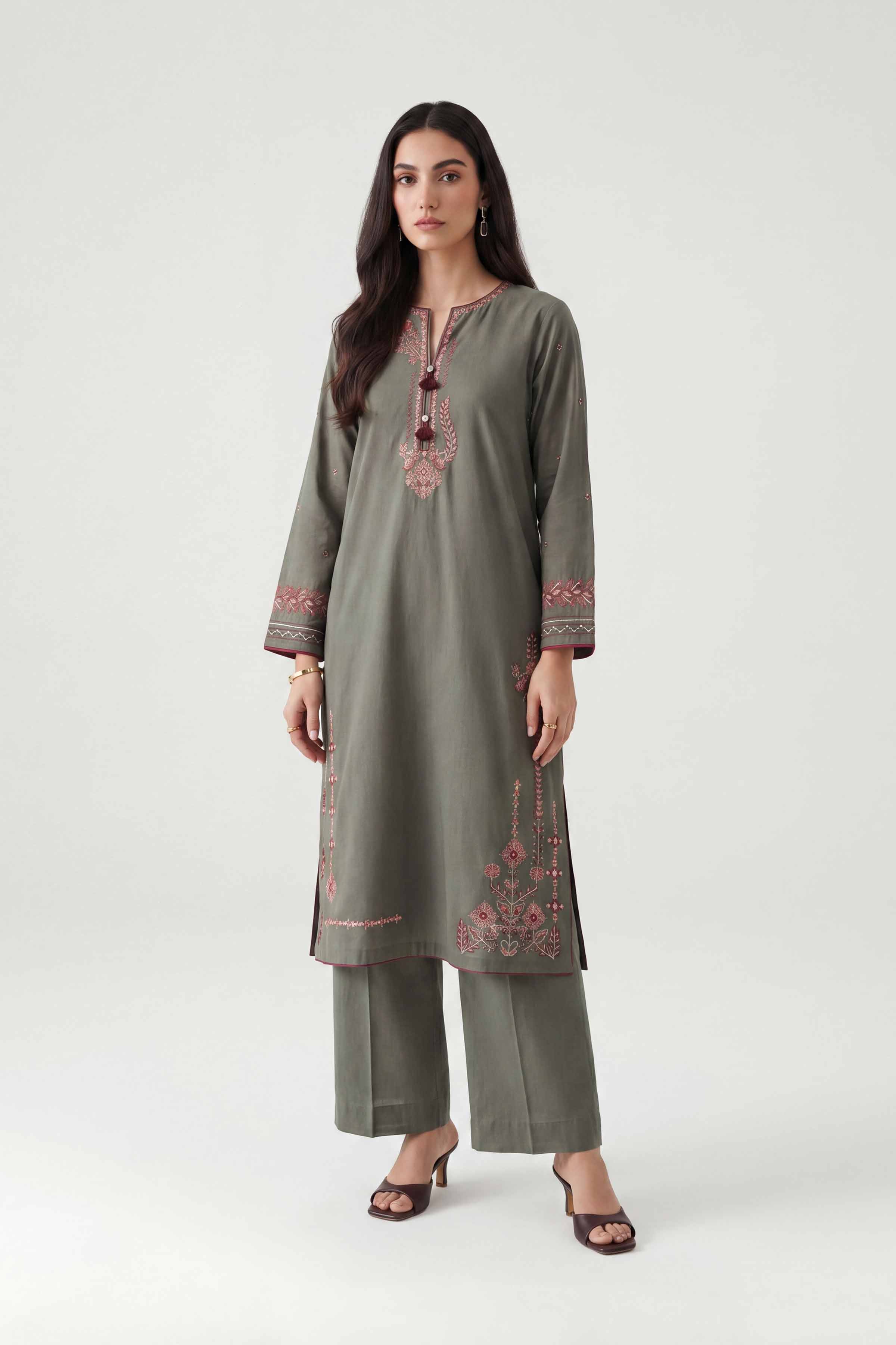 Embroidered Shirt - KFE26-137