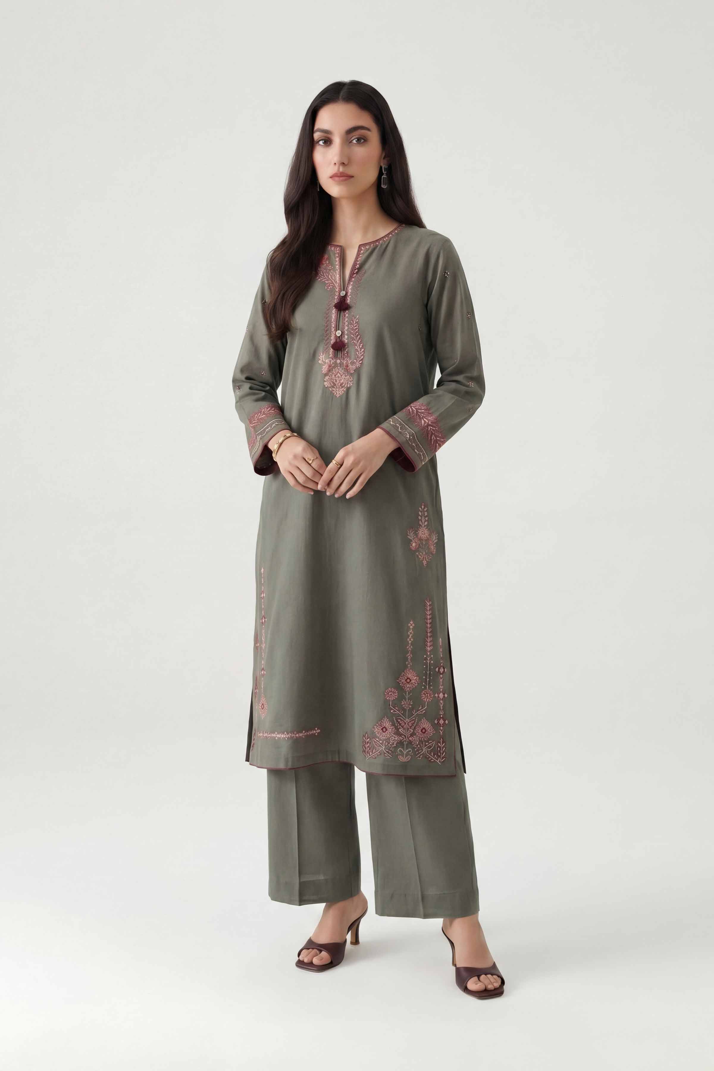 Embroidered Shirt - KFE26-137