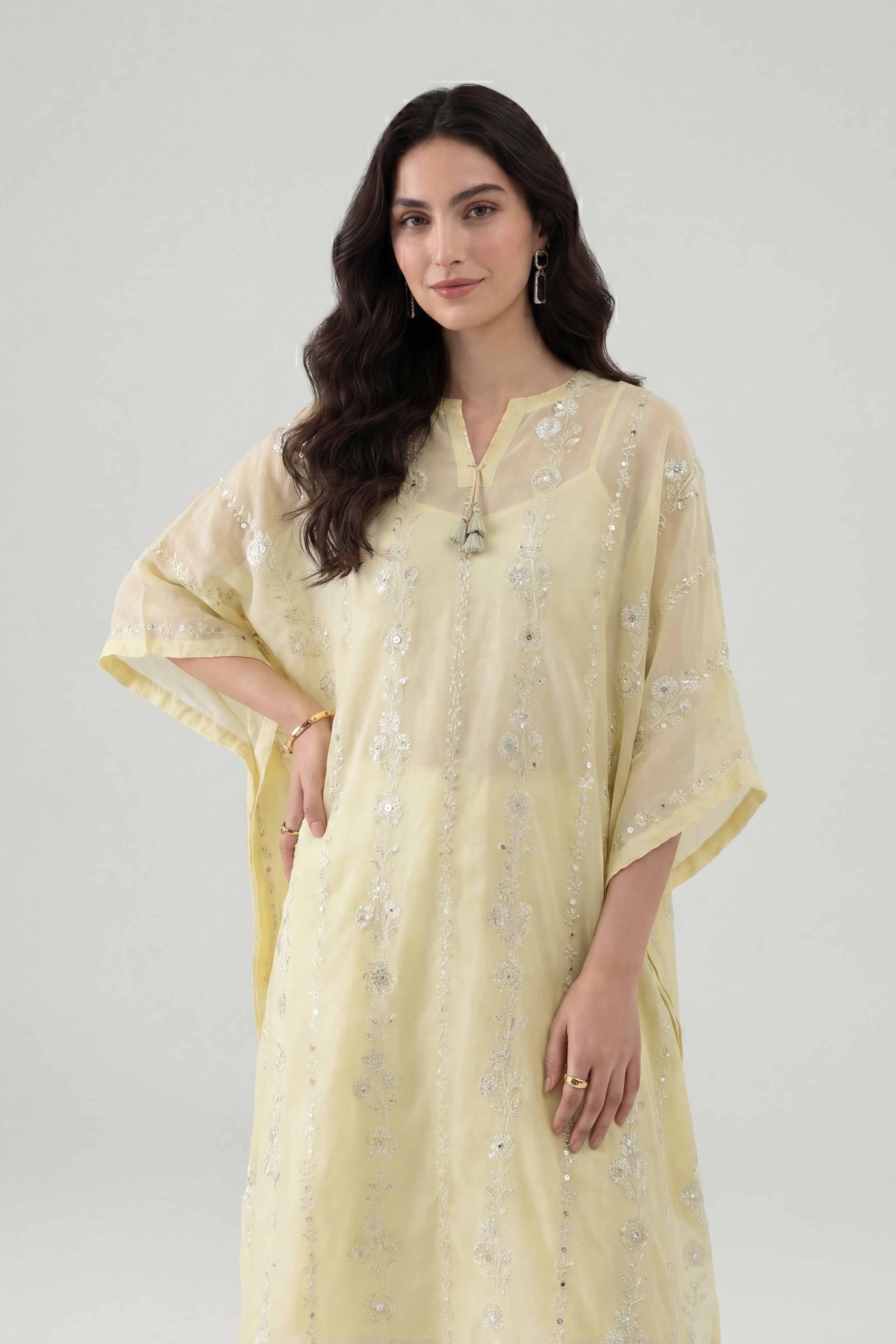 Embroidered Kaftan - KFE26-14