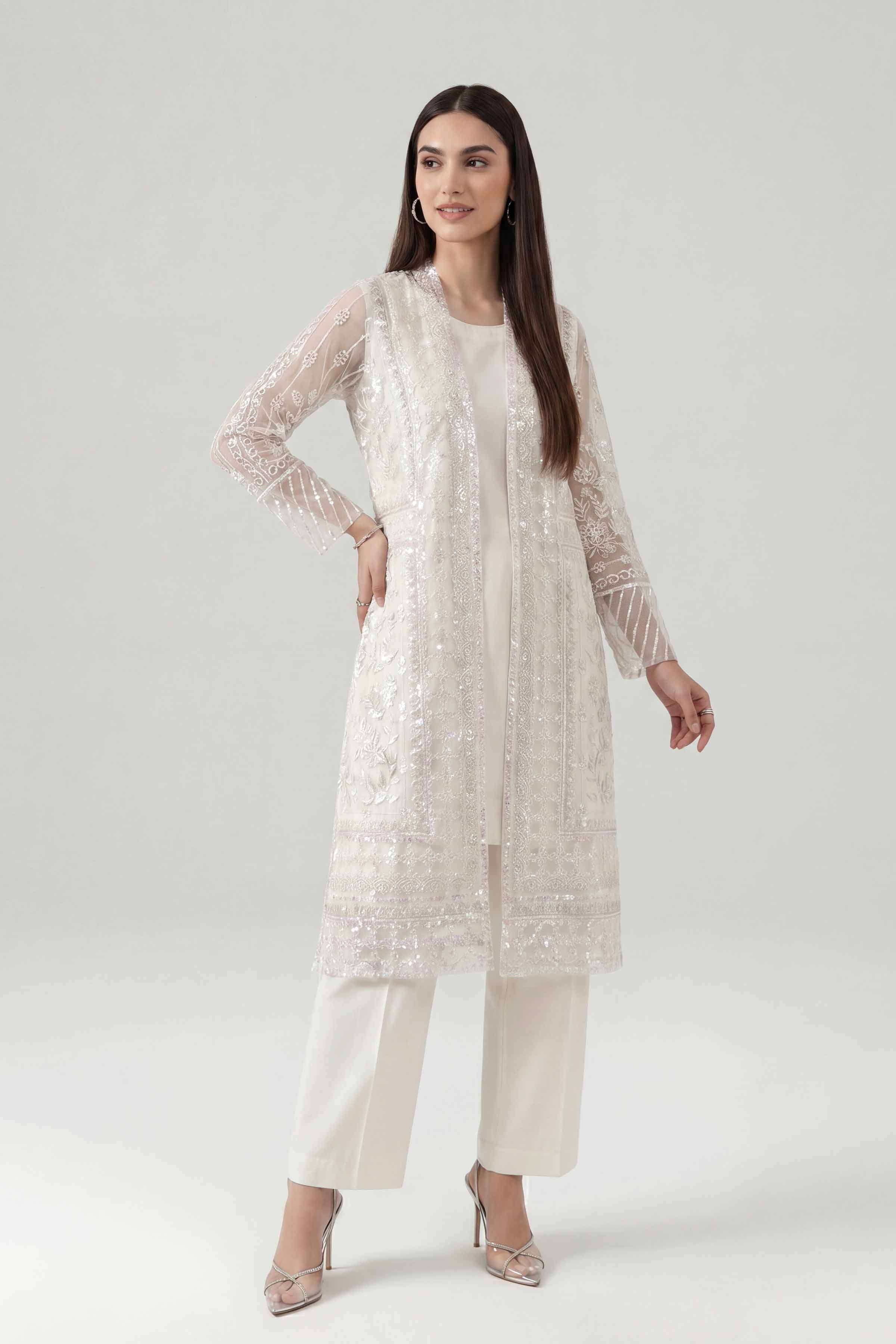 3 Piece - Embroidered Suit - KFE26-180