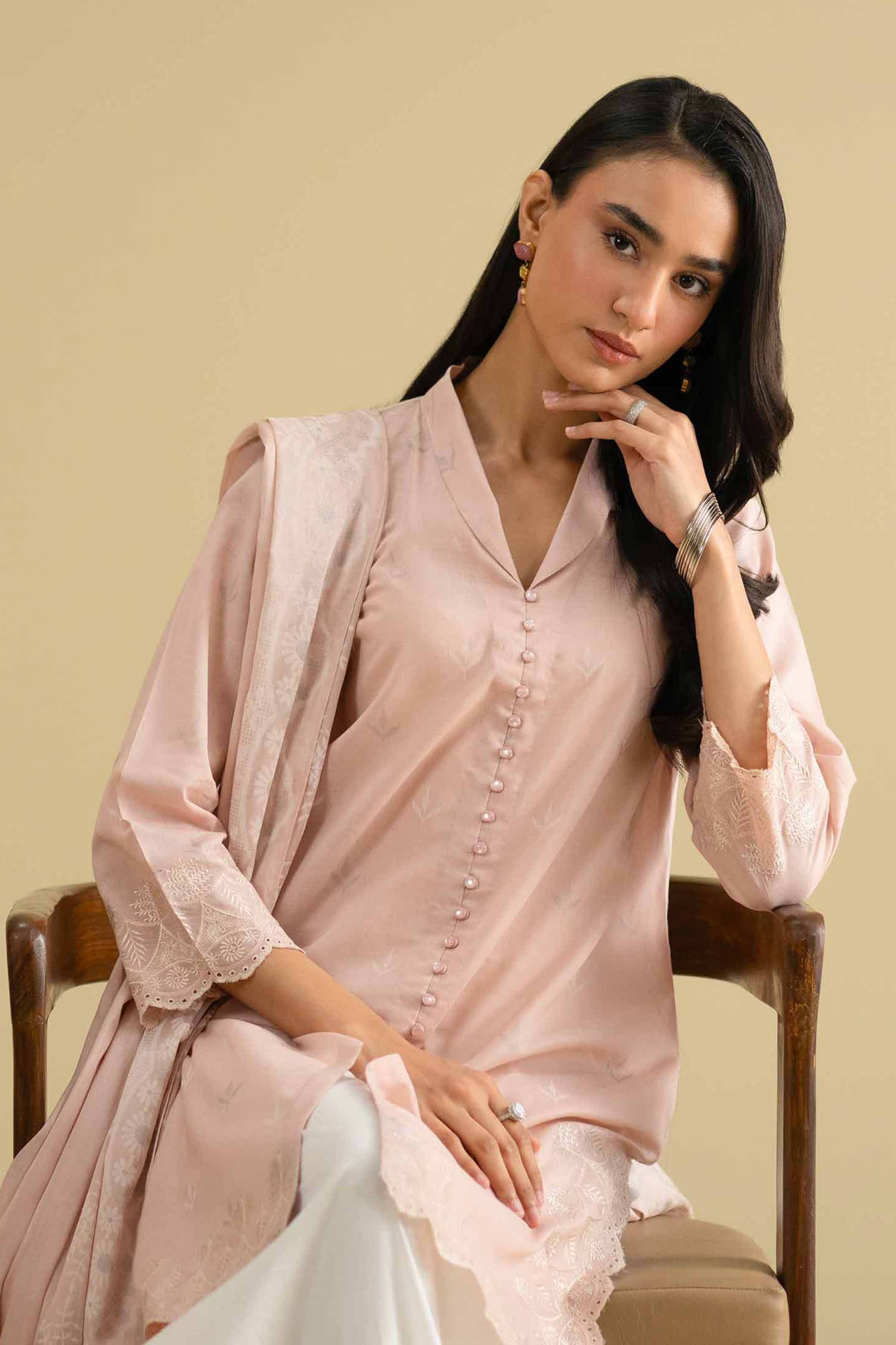 2 Piece - Printed Embroidered Suit - KFE26-29 for Women - Pret Collection | Nishat | Shop Online