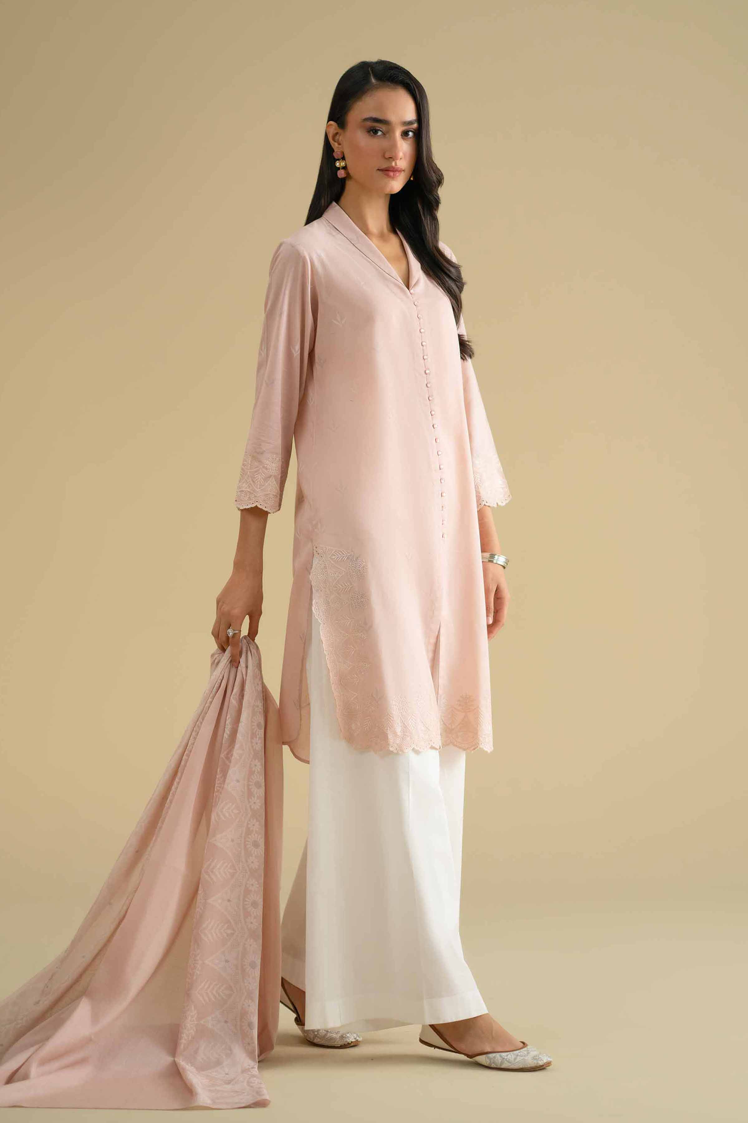 2 Piece - Printed Embroidered Suit - KFE26-29 for Women - Pret Collection | Nishat | Shop Online