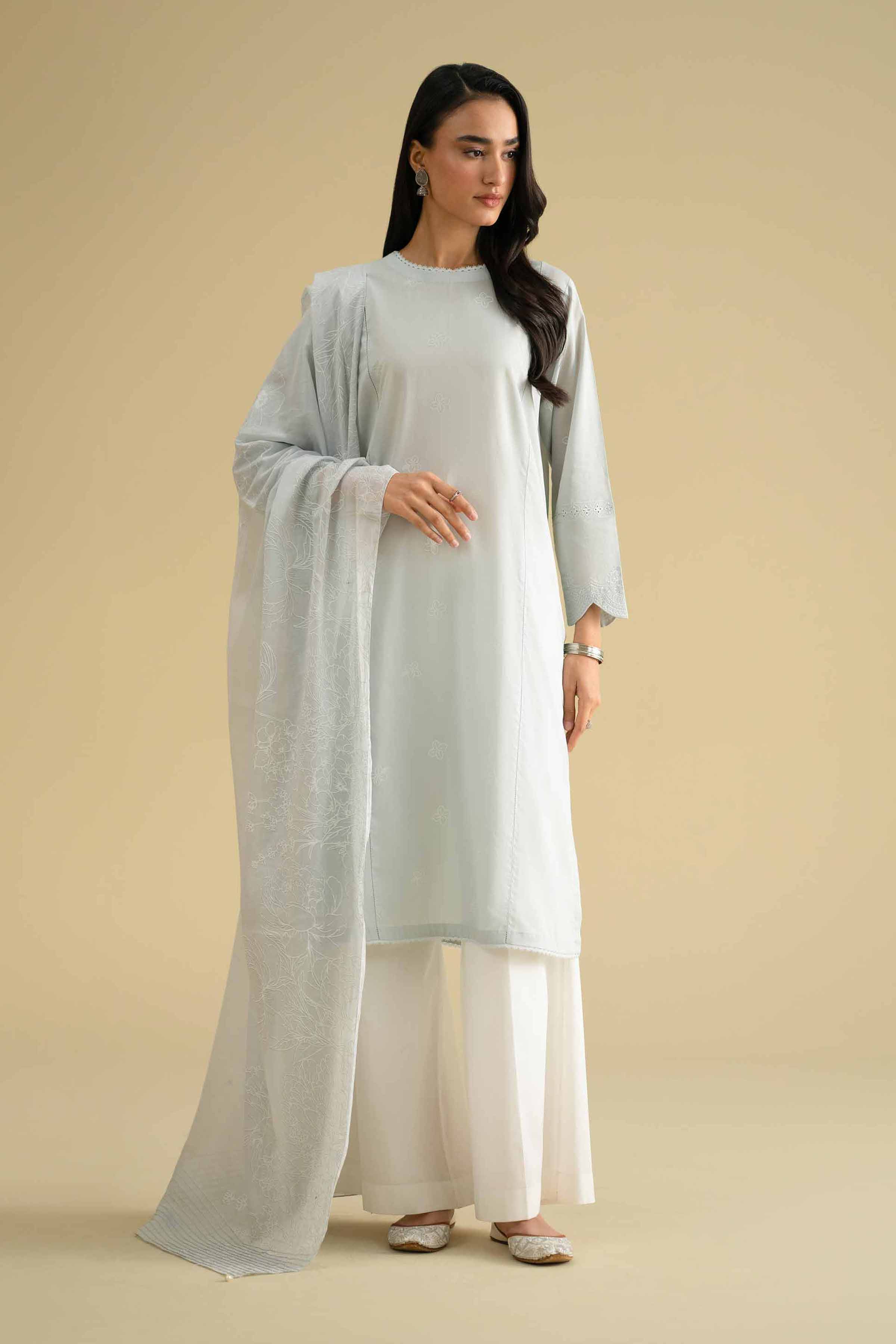 2 Piece - Printed Embroidered Suit - KFE26-30 for Women - Pret Collection | Nishat | Shop Online