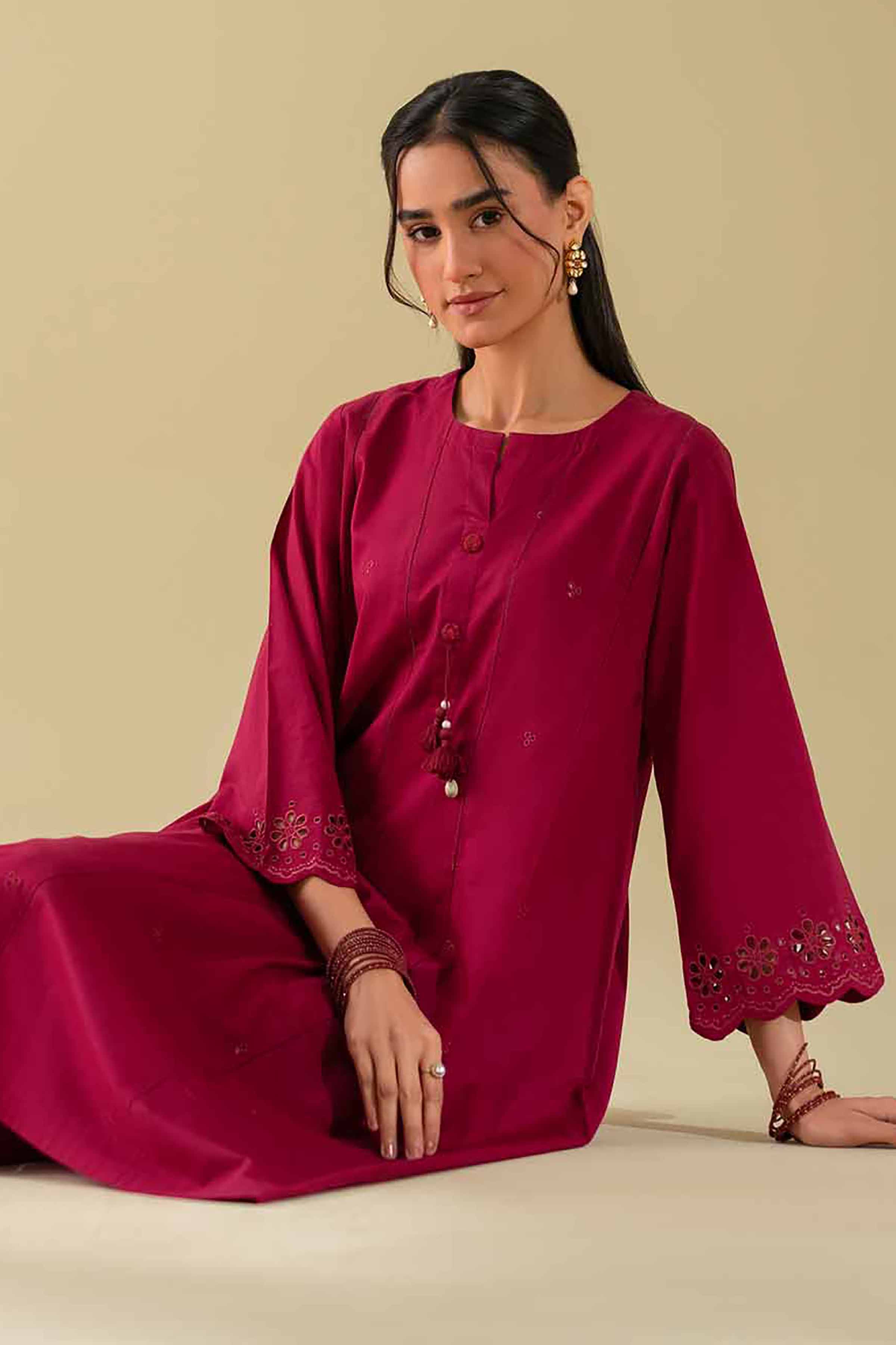 2 Piece - Embroidered Suit - KFE26-49 for Women - Pret Collection | Nishat | Shop Online