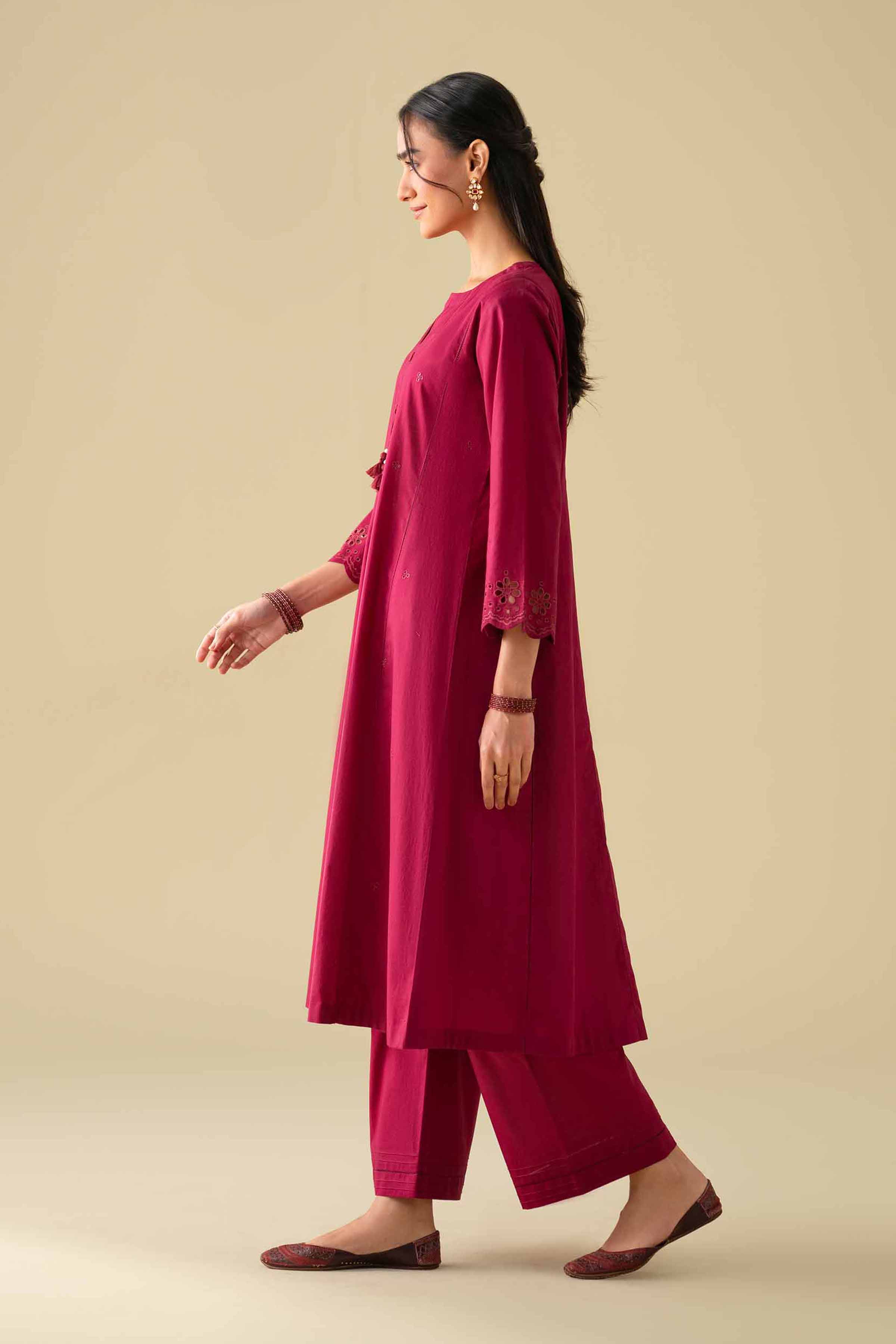 2 Piece - Embroidered Suit - KFE26-49 for Women - Pret Collection | Nishat | Shop Online