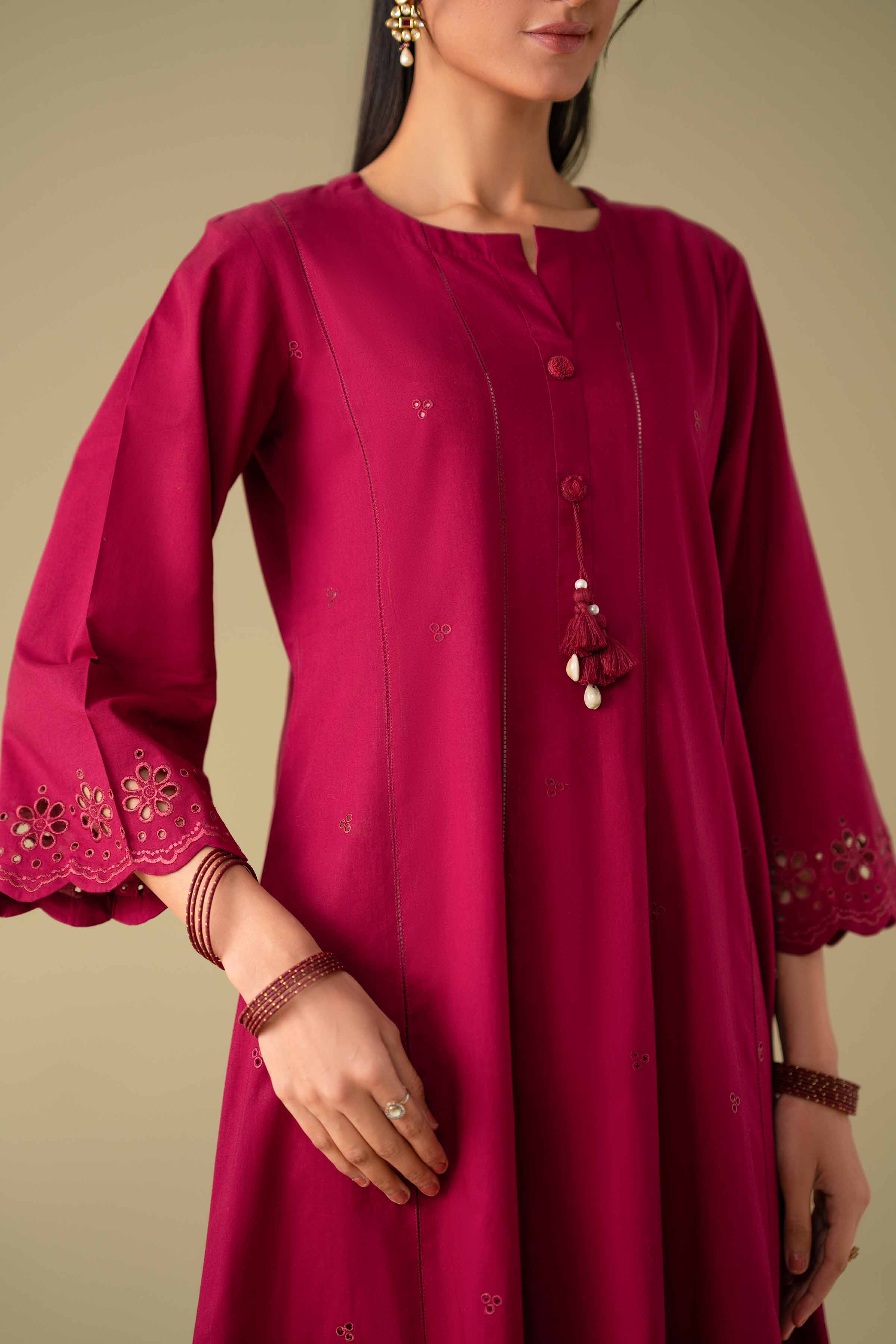 2 Piece - Embroidered Suit - KFE26-49 for Women - Pret Collection | Nishat | Shop Online