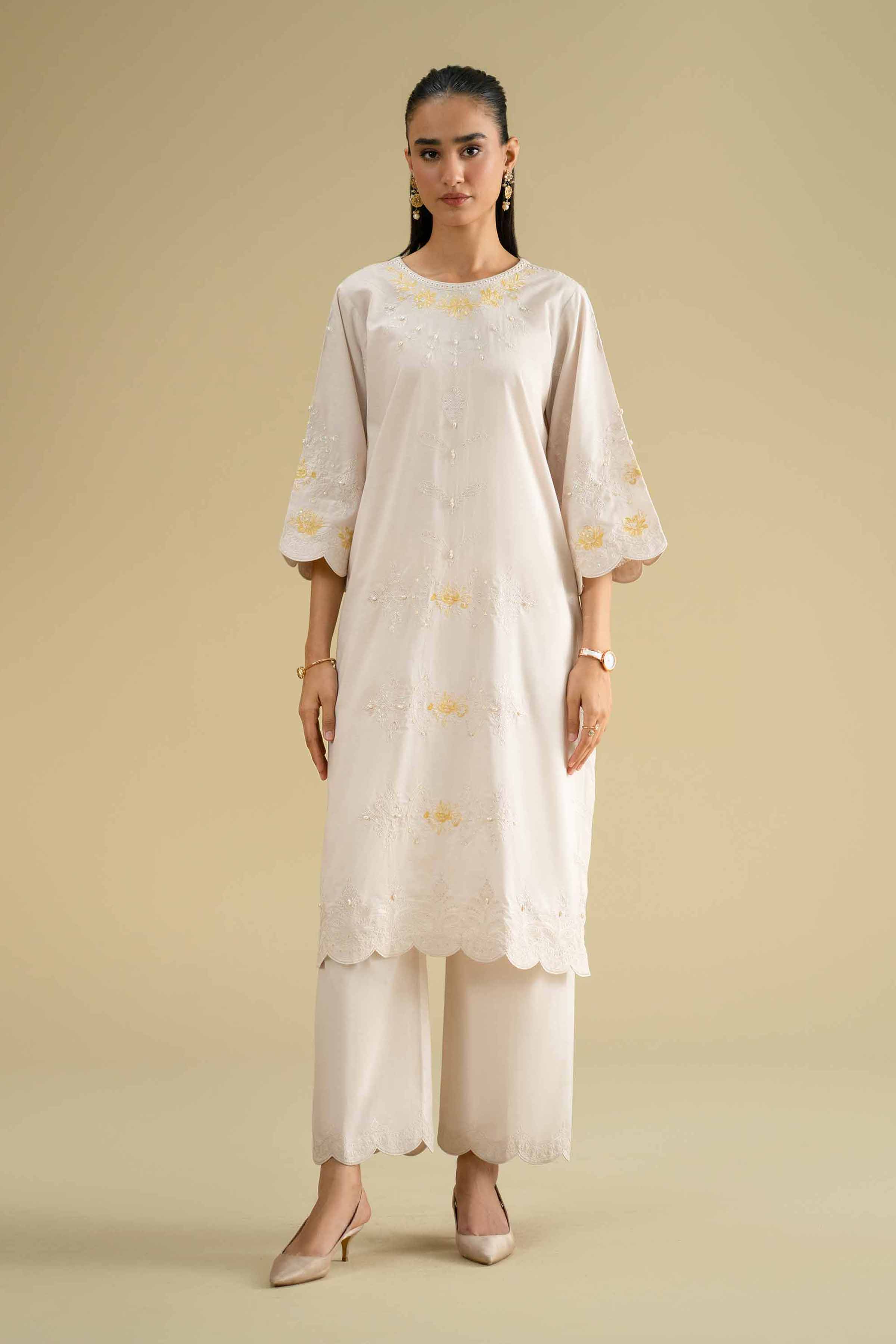 2 Piece - Embroidered Suit - KFE26-50 for Women - Pret Collection | Nishat | Shop Online