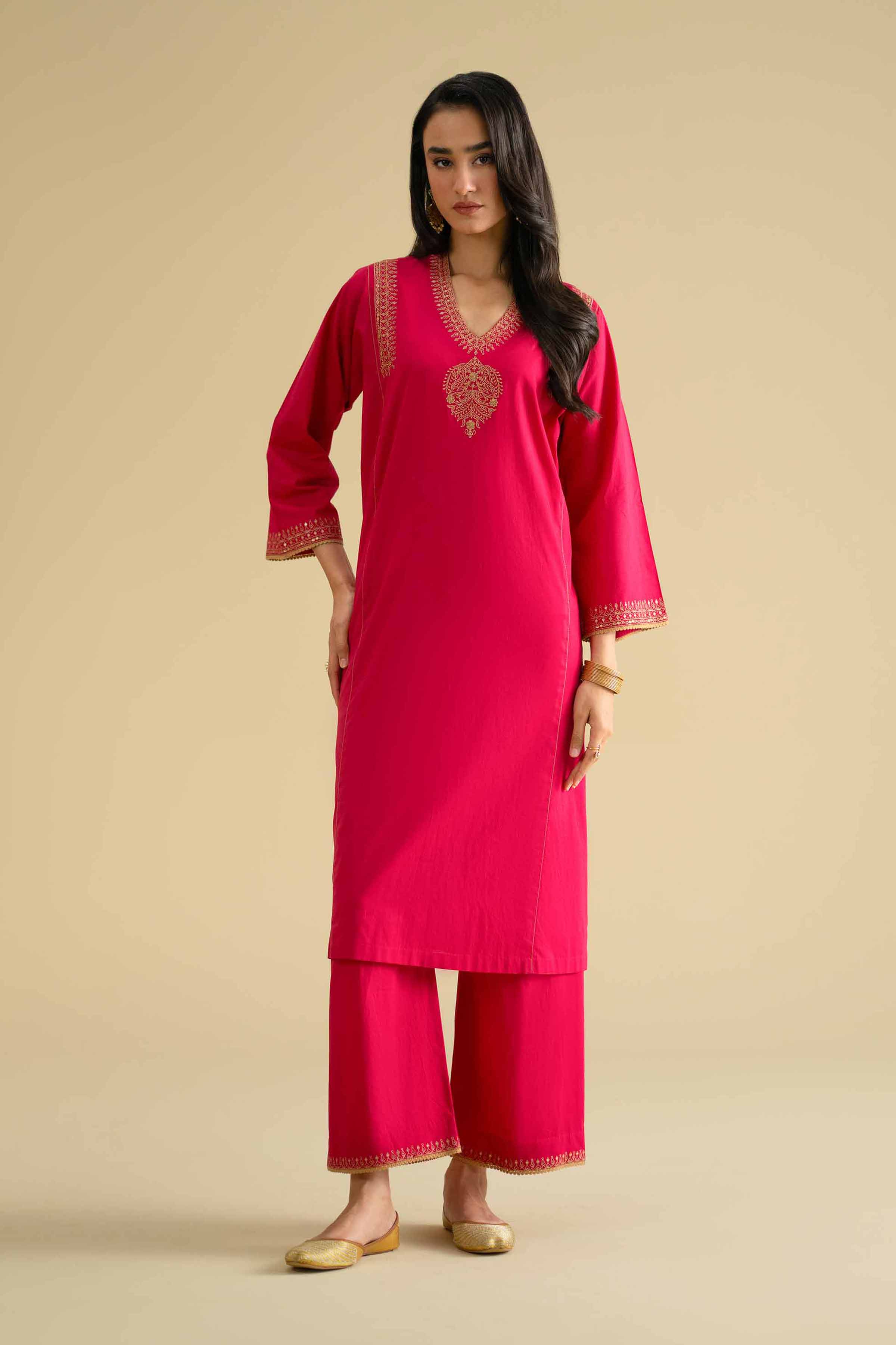 2 Piece - Embroidered Suit - KFE26-53 for Women - Pret Collection | Nishat | Shop Online