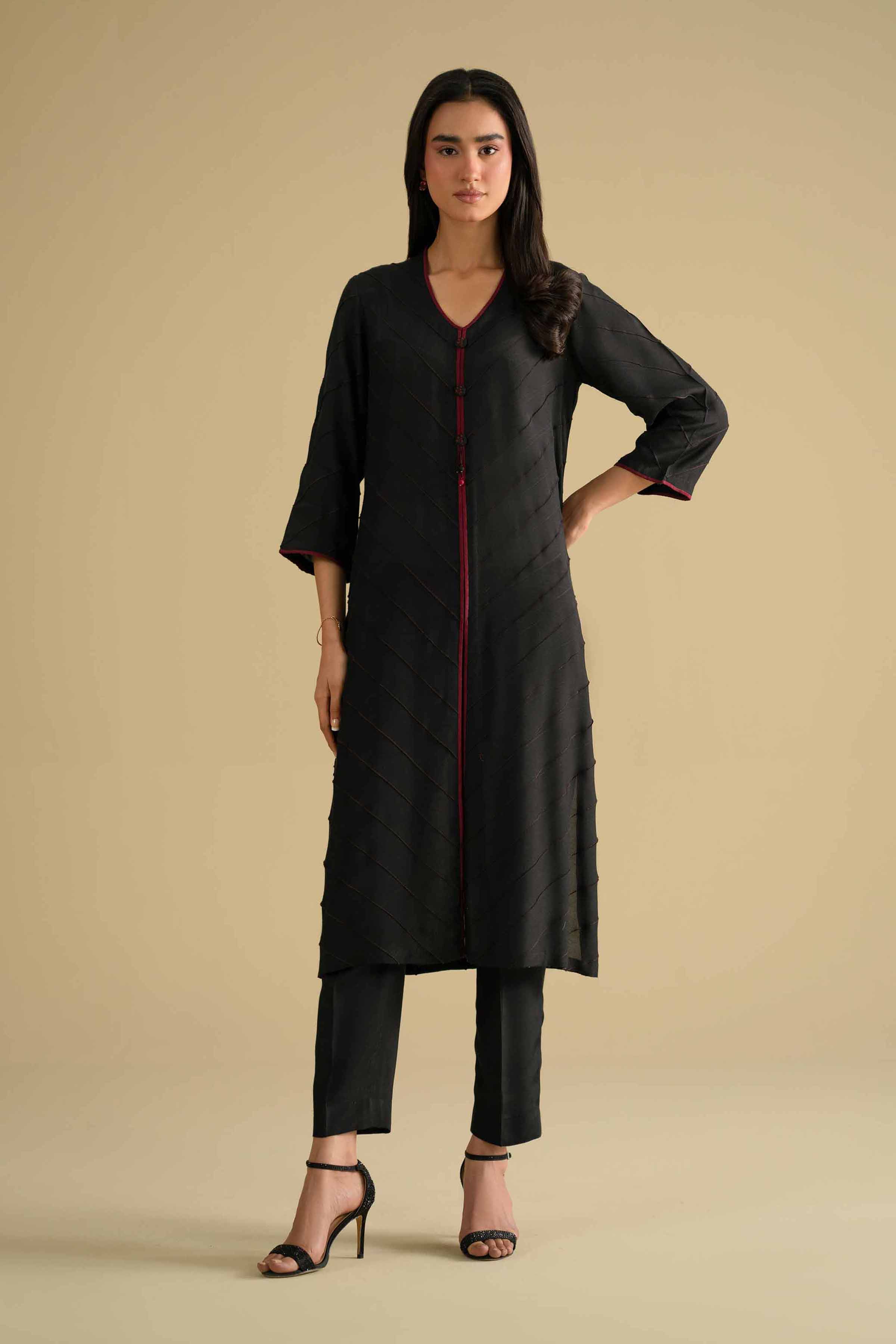 2 Piece - Embroidered Suit - KFE26-70 for Women - Pret Collection | Nishat | Shop Online