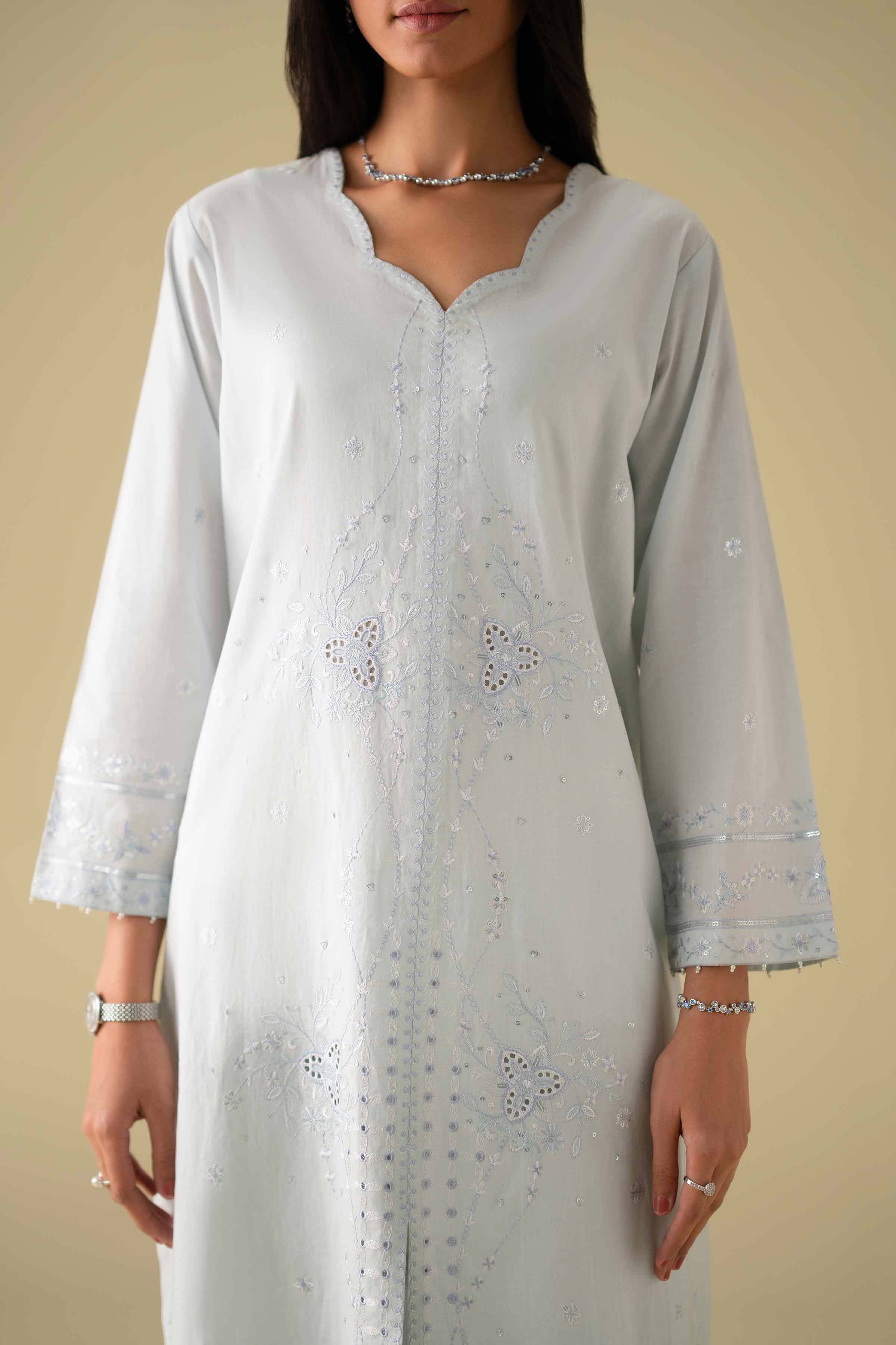 3 Piece - Embroidered Suit - KFE26-79 for Women - Pret Collection | Nishat | Shop Online