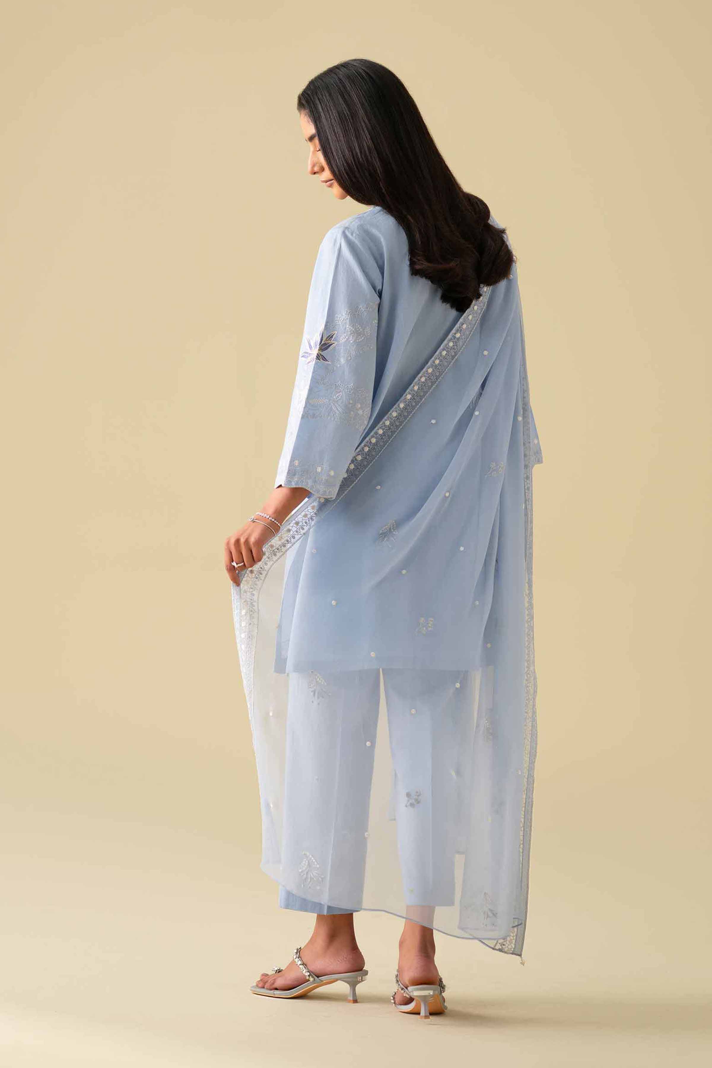 3 Piece - Embroidered Suit - KFE26-85 for Women - Pret Collection | Nishat | Shop Online
