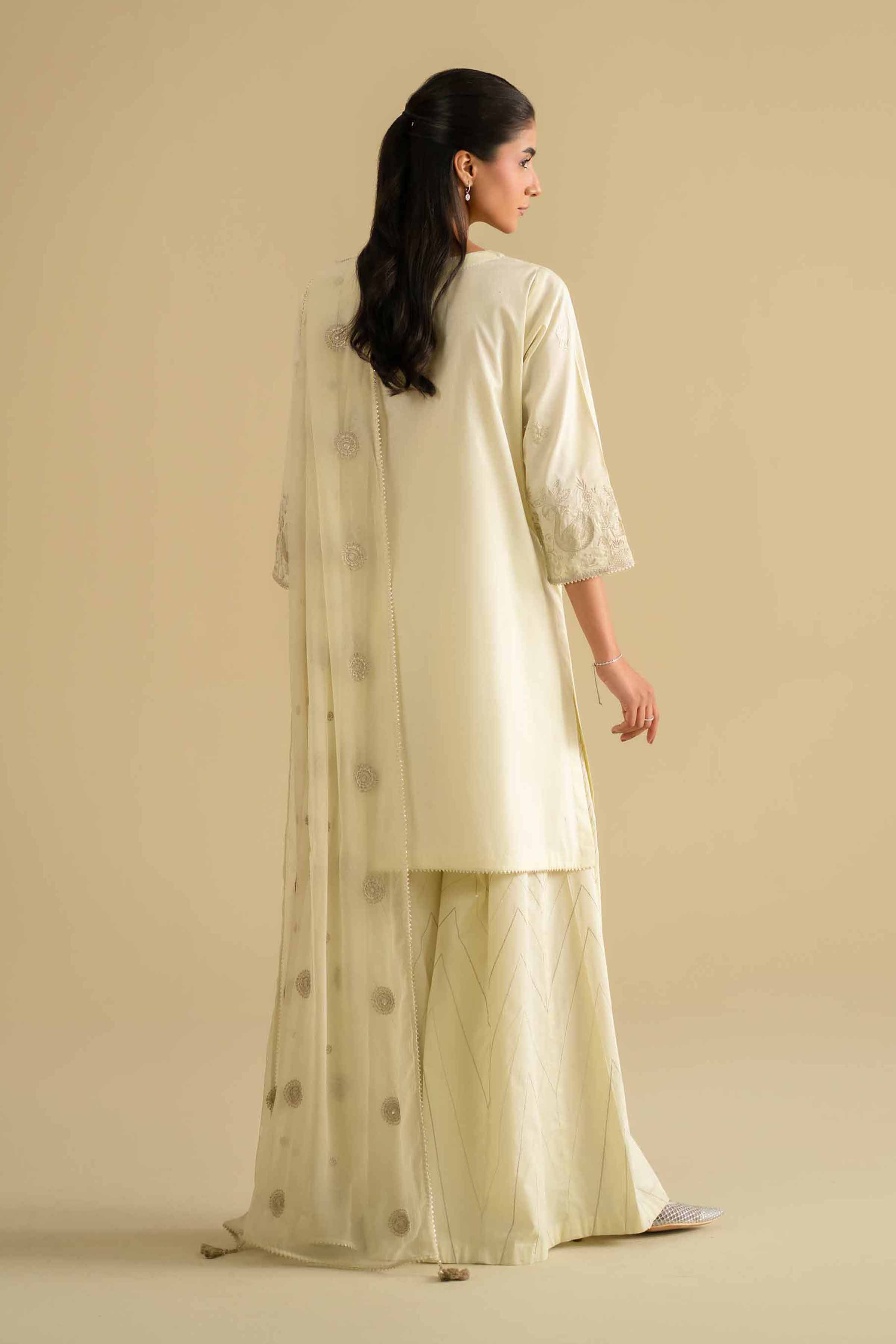 3 Piece - Embroidered Suit - KFE26-88
