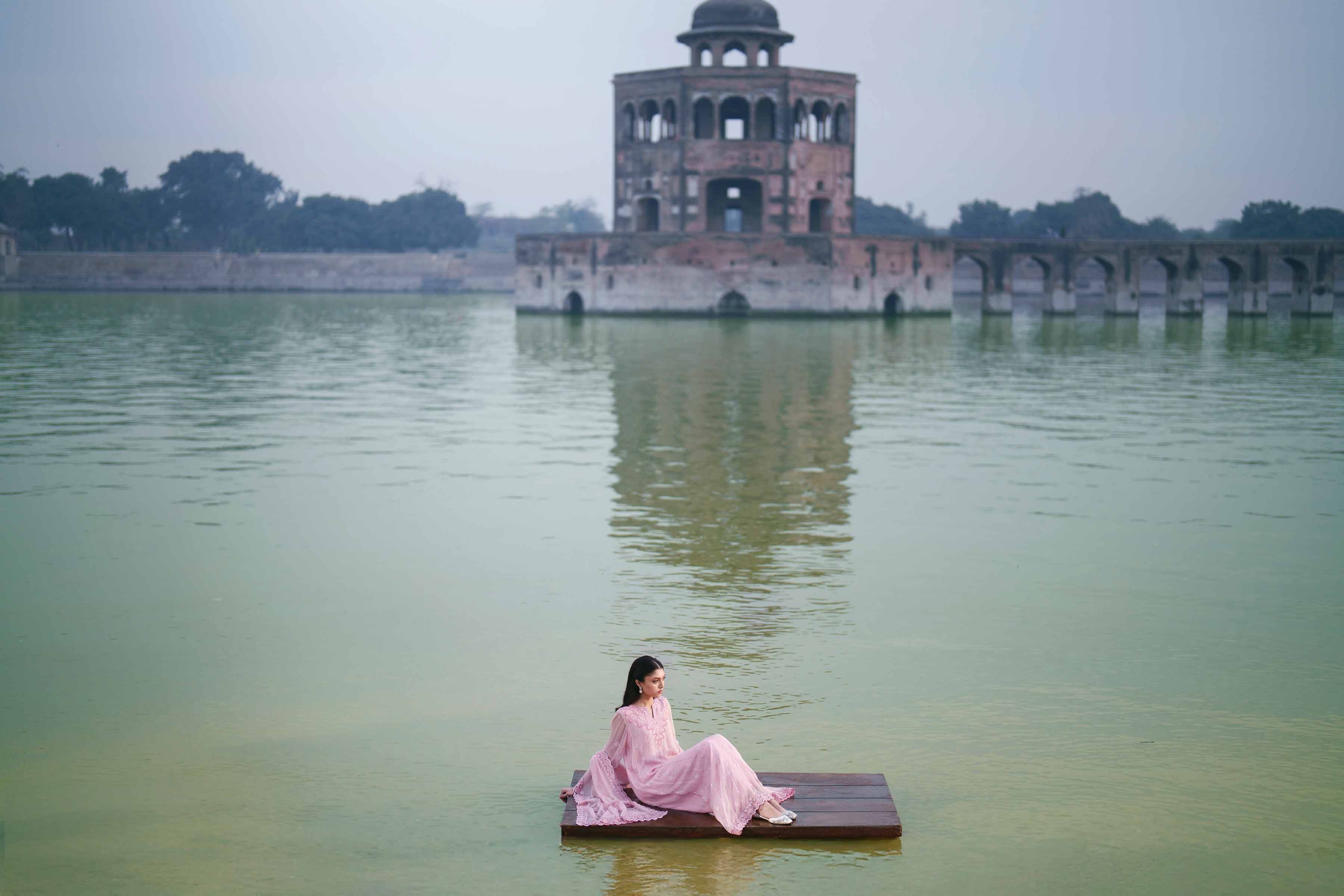 3 Piece - Embroidered Suit - KFE26-99 for Women - Pret Collection | Nishat | Shop Online