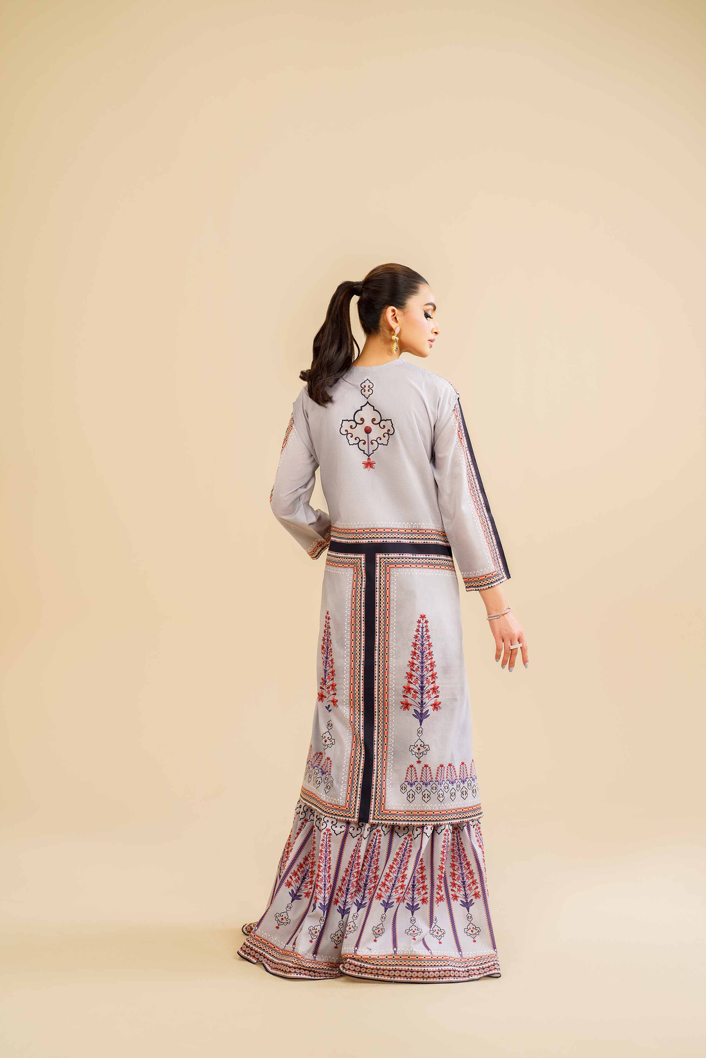 3 Piece - Printed Suit - KFS24-76