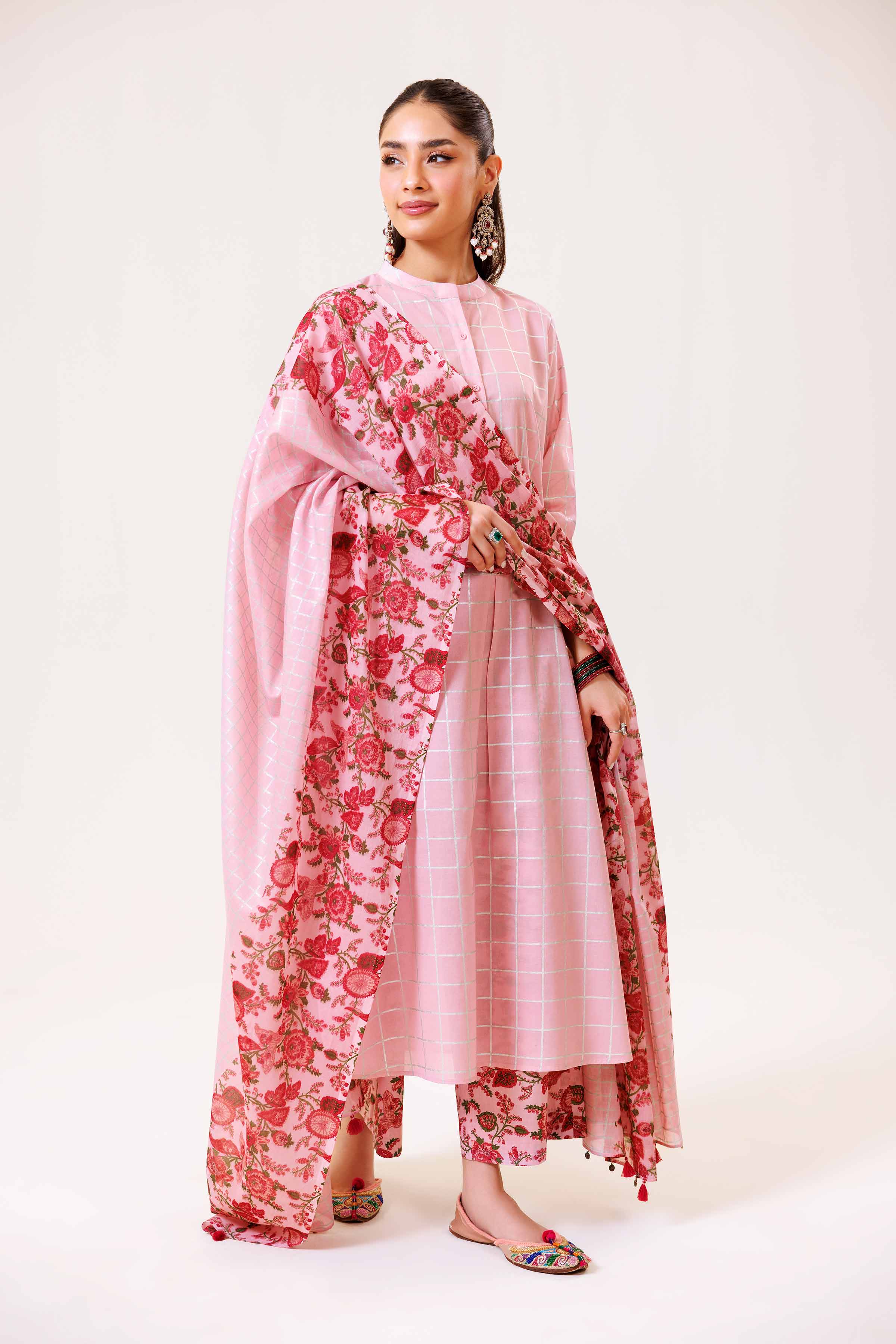 3 Piece - Printed Suit - KFS24-78