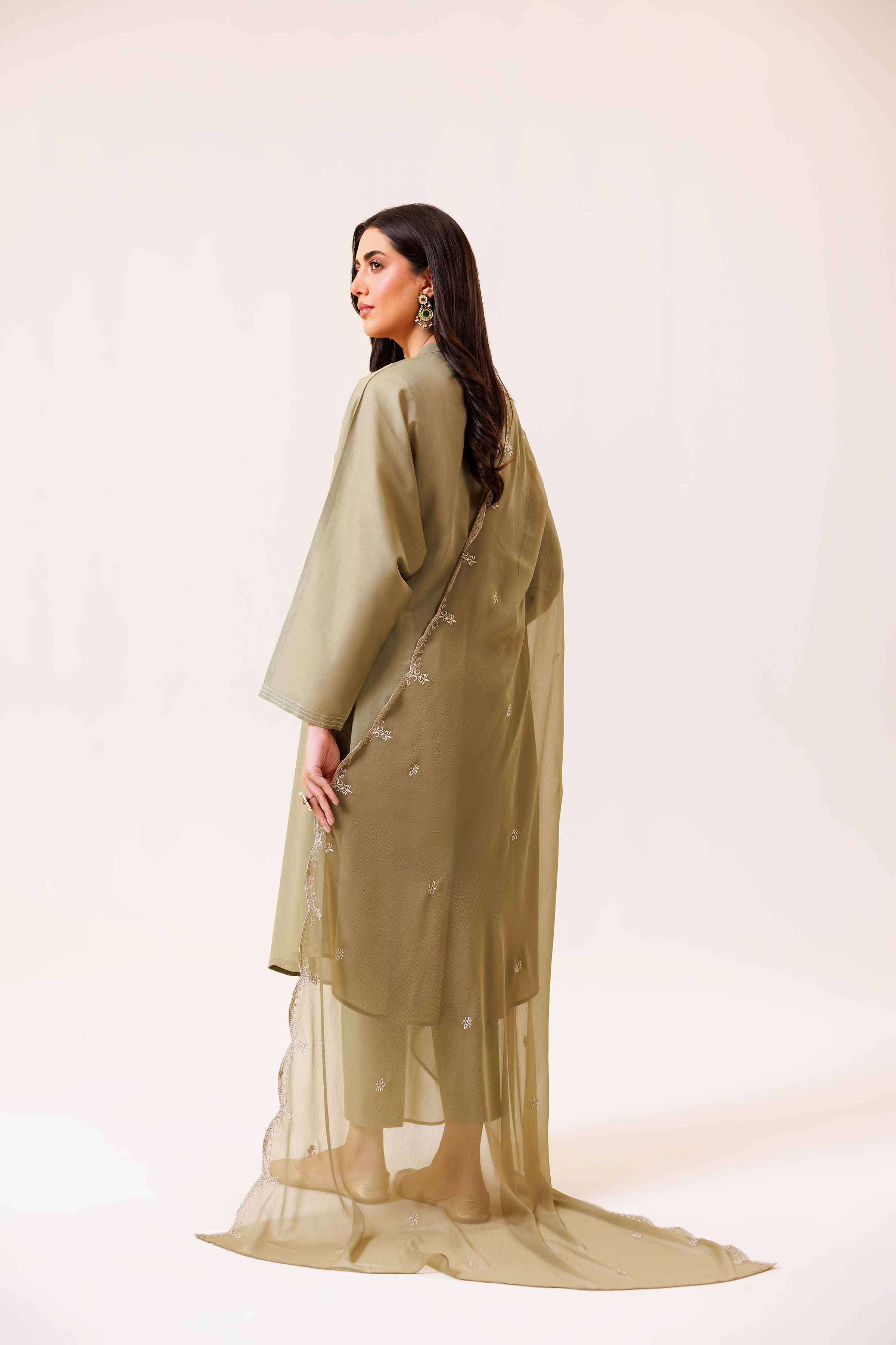 3 Piece - Embroidered Suit - KFS24-81
