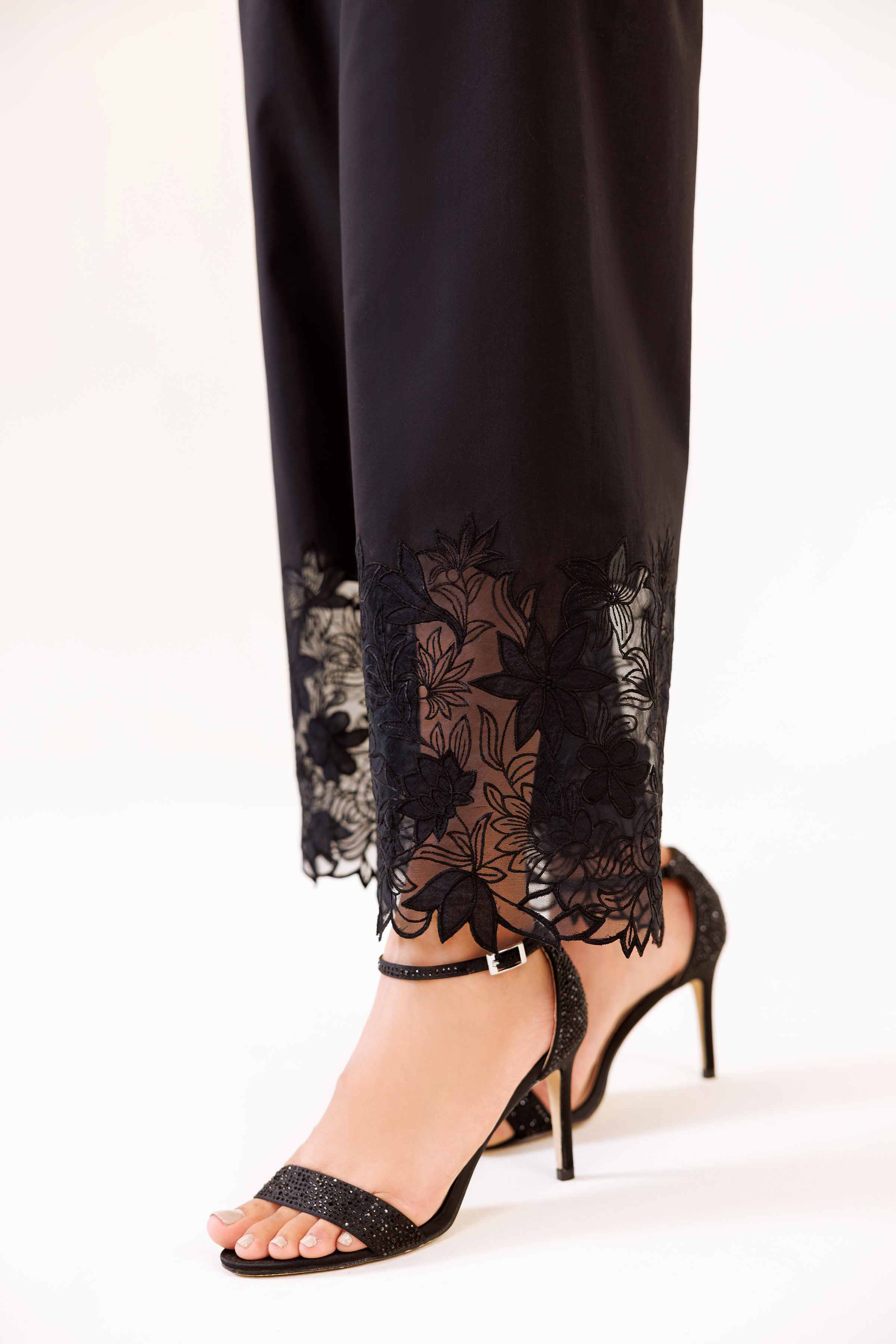 Embroidered Trousers - KFS24-95