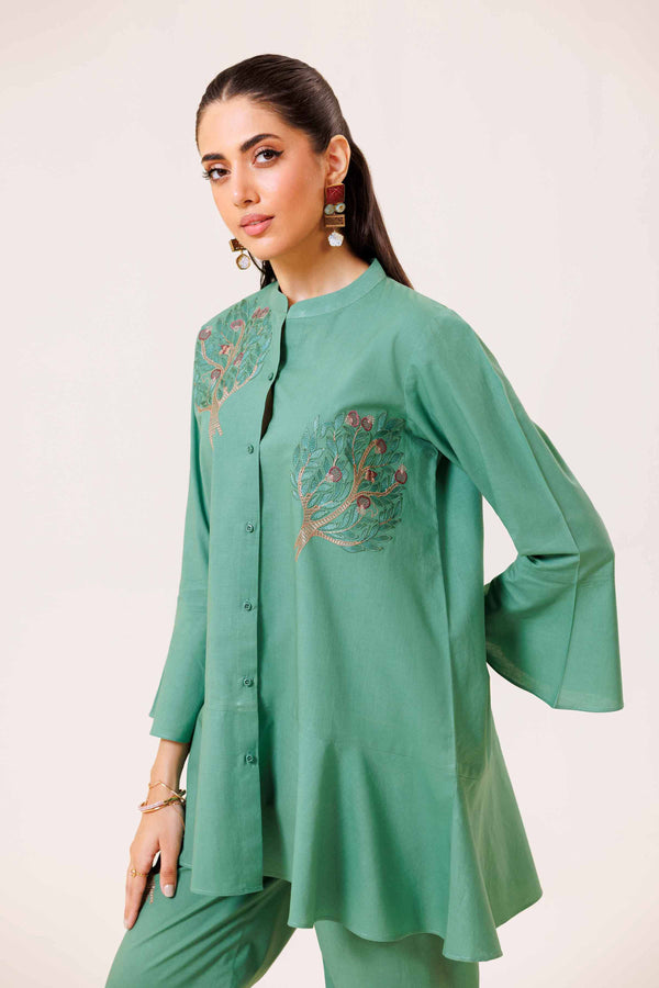 2 Piece - Embroidered Suit - KFS24-98