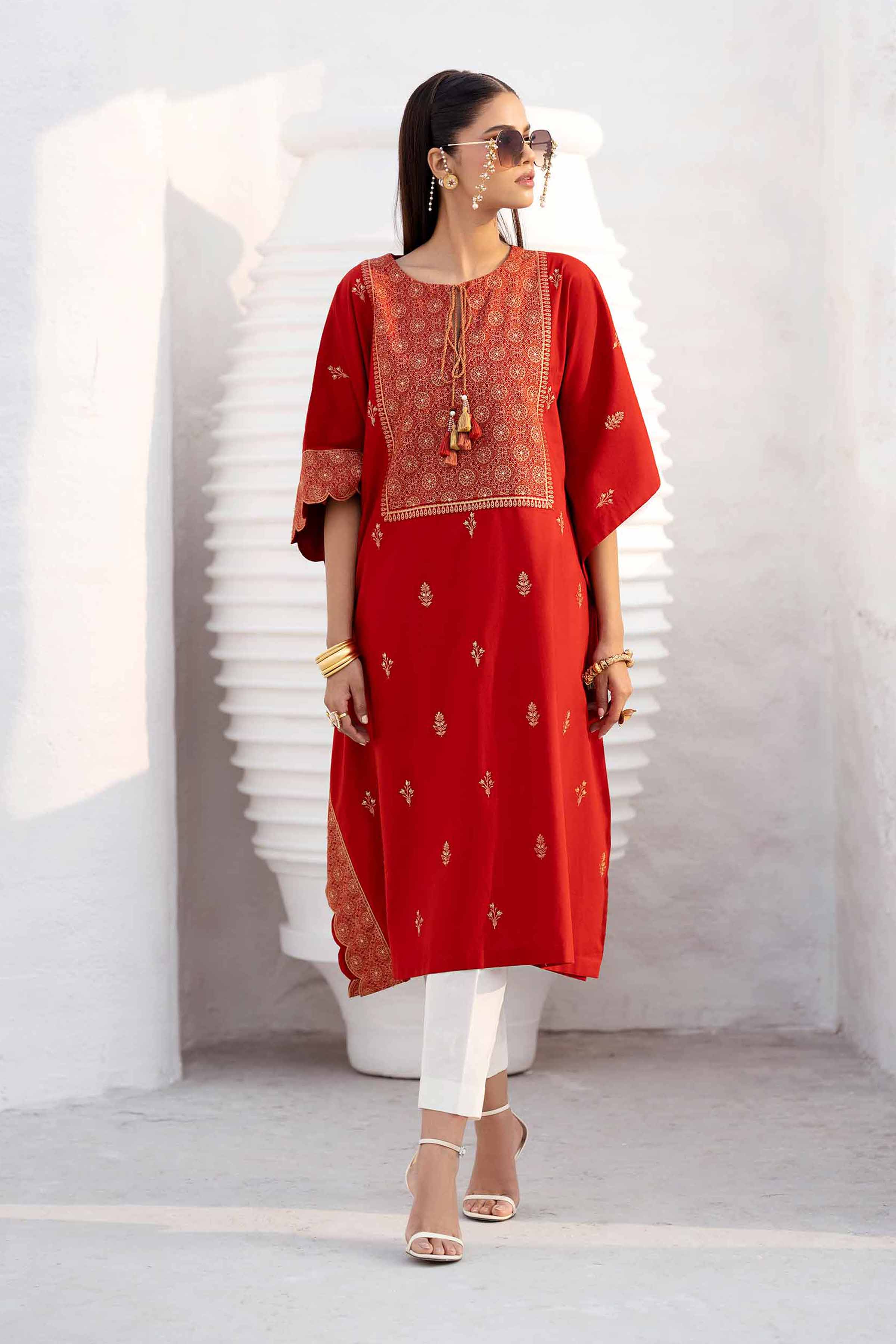 Embroidered Kaftan - KFS25-07