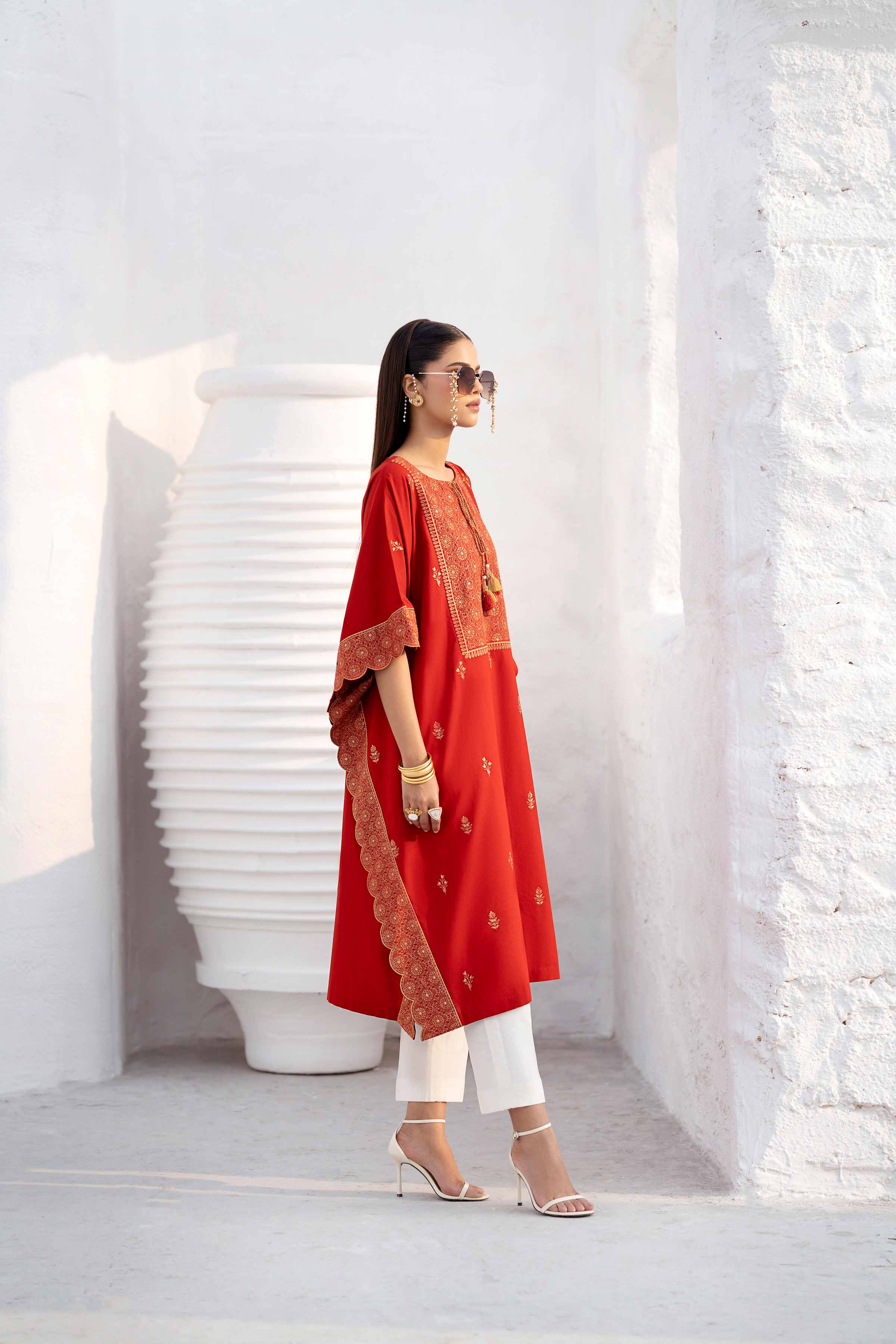 Embroidered Kaftan - KFS25-07