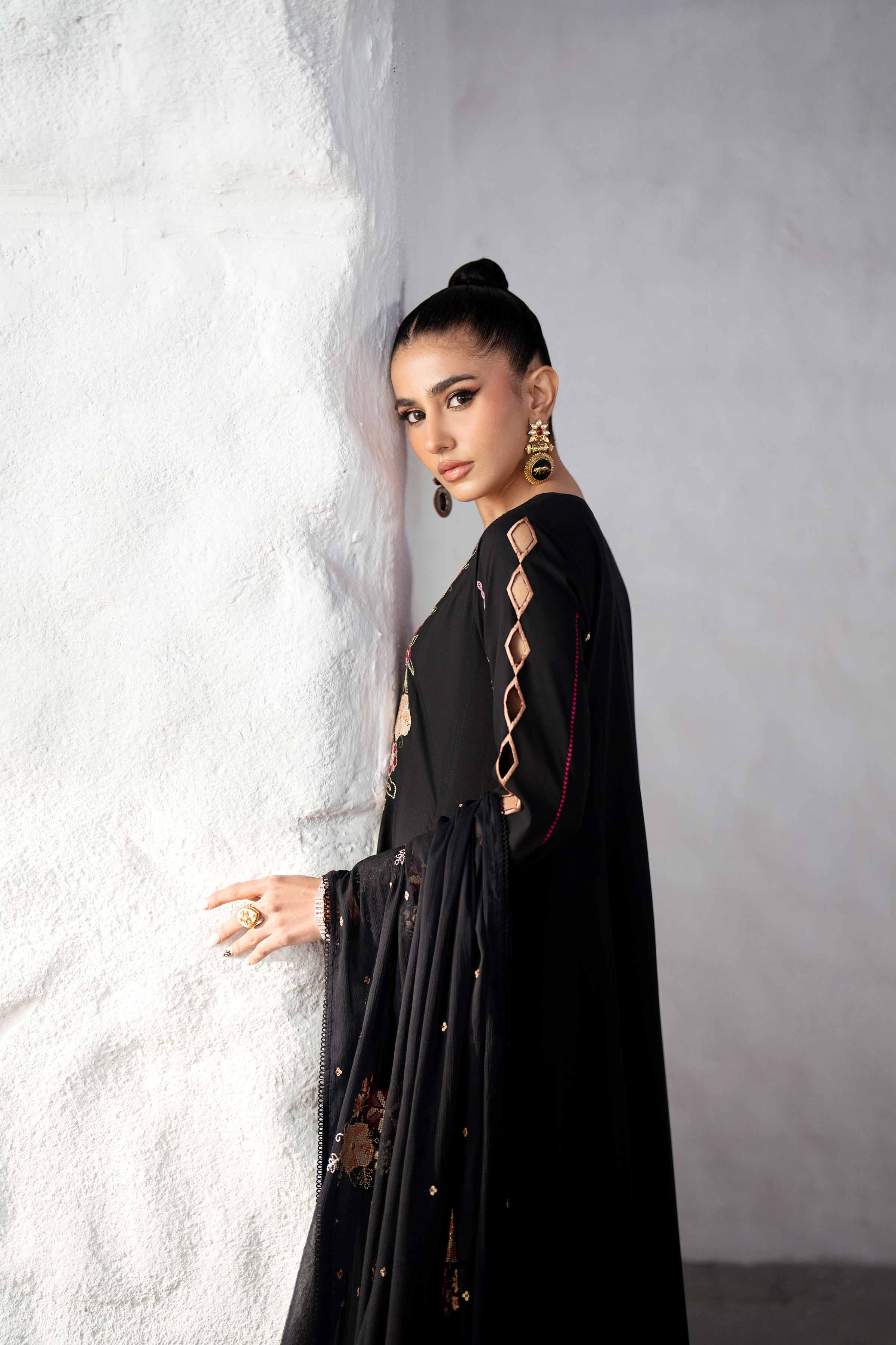 2 Piece - Embroidered Suit - KFS25-10