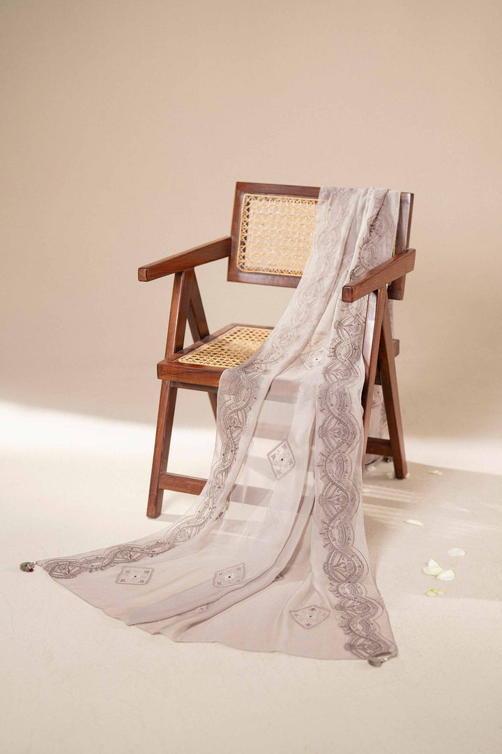 1 Piece - Embroidered Dupatta - KFS25-101 - for Women - Pret Collection | Nishat | Shop Online