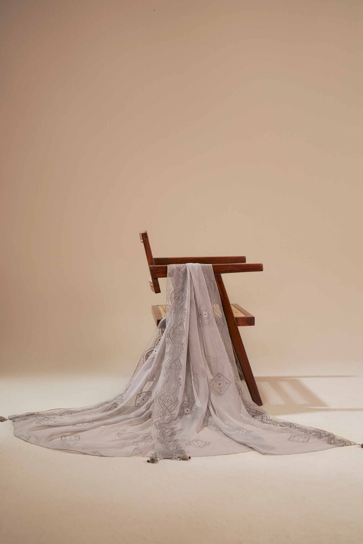 1 Piece - Embroidered Dupatta - KFS25-101 - for Women - Pret Collection | Nishat | Shop Online