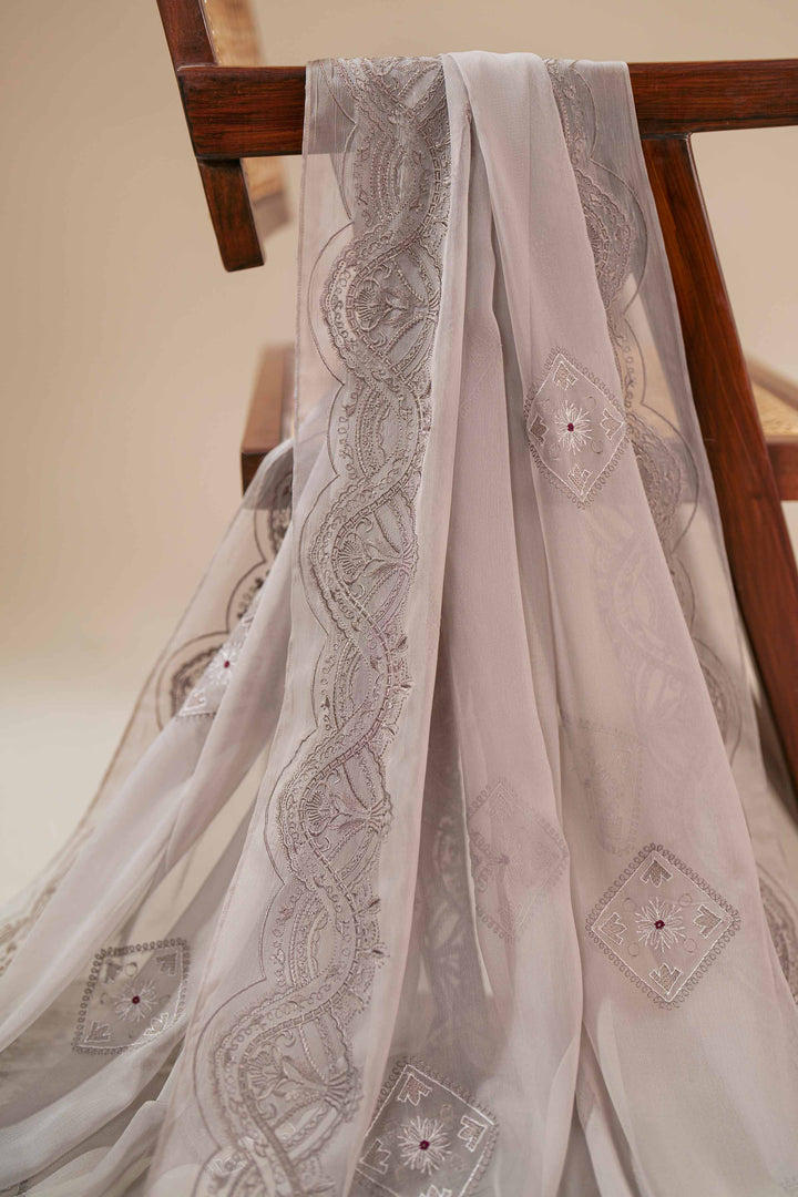 1 Piece - Embroidered Dupatta - KFS25-101 - for Women - Pret Collection | Nishat | Shop Online