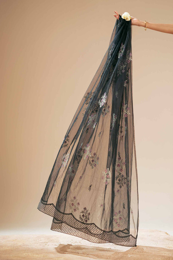 1 Piece - Embroidered Dupatta - KFS25-102 - for Women - Pret Collection | Nishat | Shop Online
