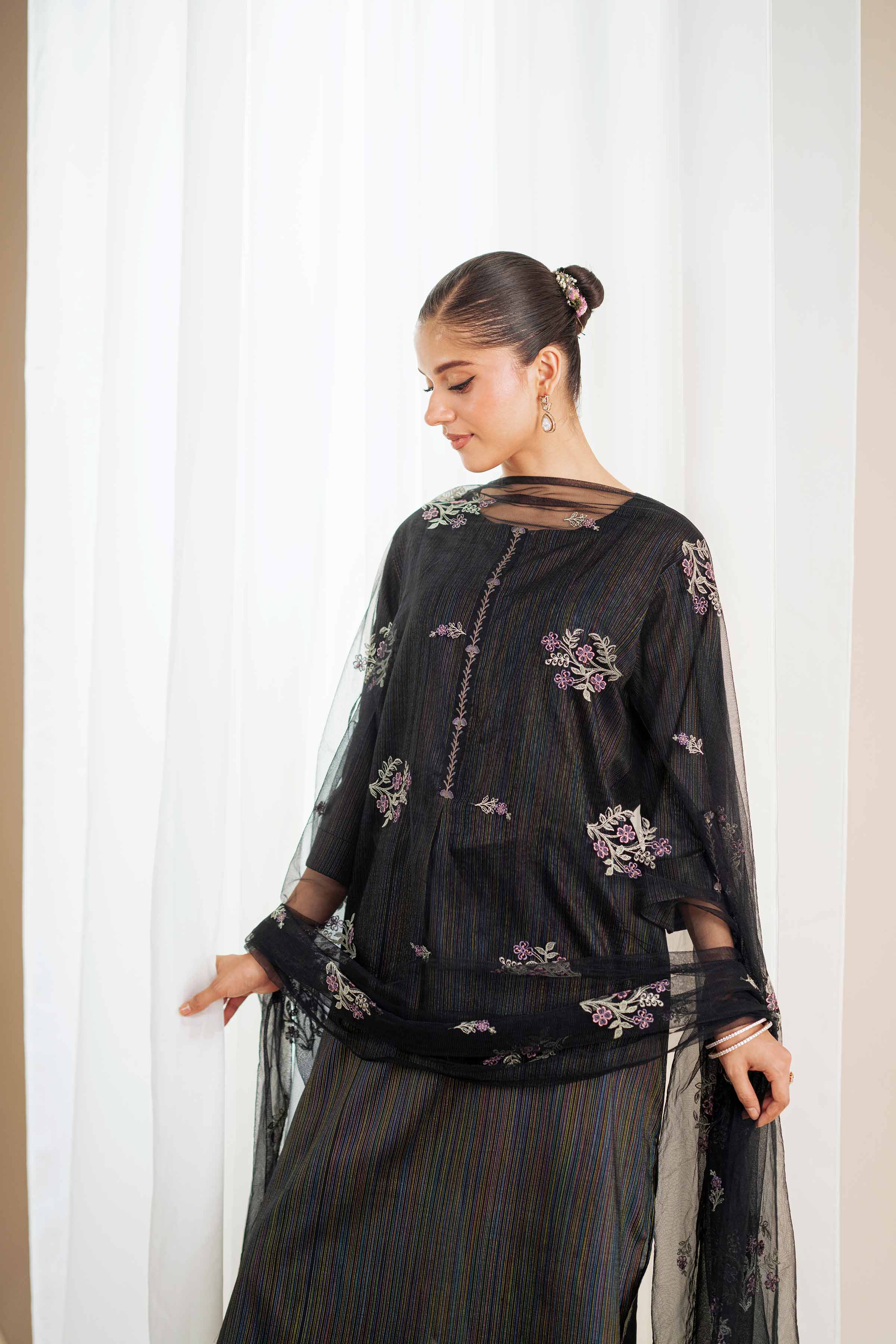1 Piece - Embroidered Dupatta - KFS25-102 - for Women - Pret Collection | Nishat | Shop Online