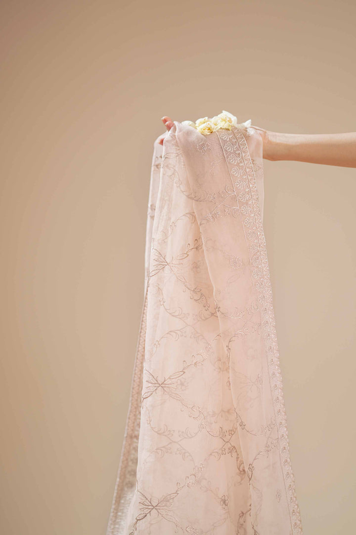 1 Piece - Embroidered Dupatta - KFS25-103 - for Women - Pret Collection | Nishat | Shop Online