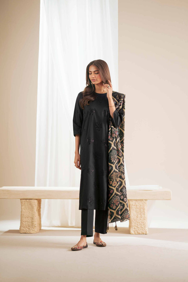 3 Piece - Embroidered Suit - KFS25-109 - for Women - Pret Collection | Nishat | Shop Online